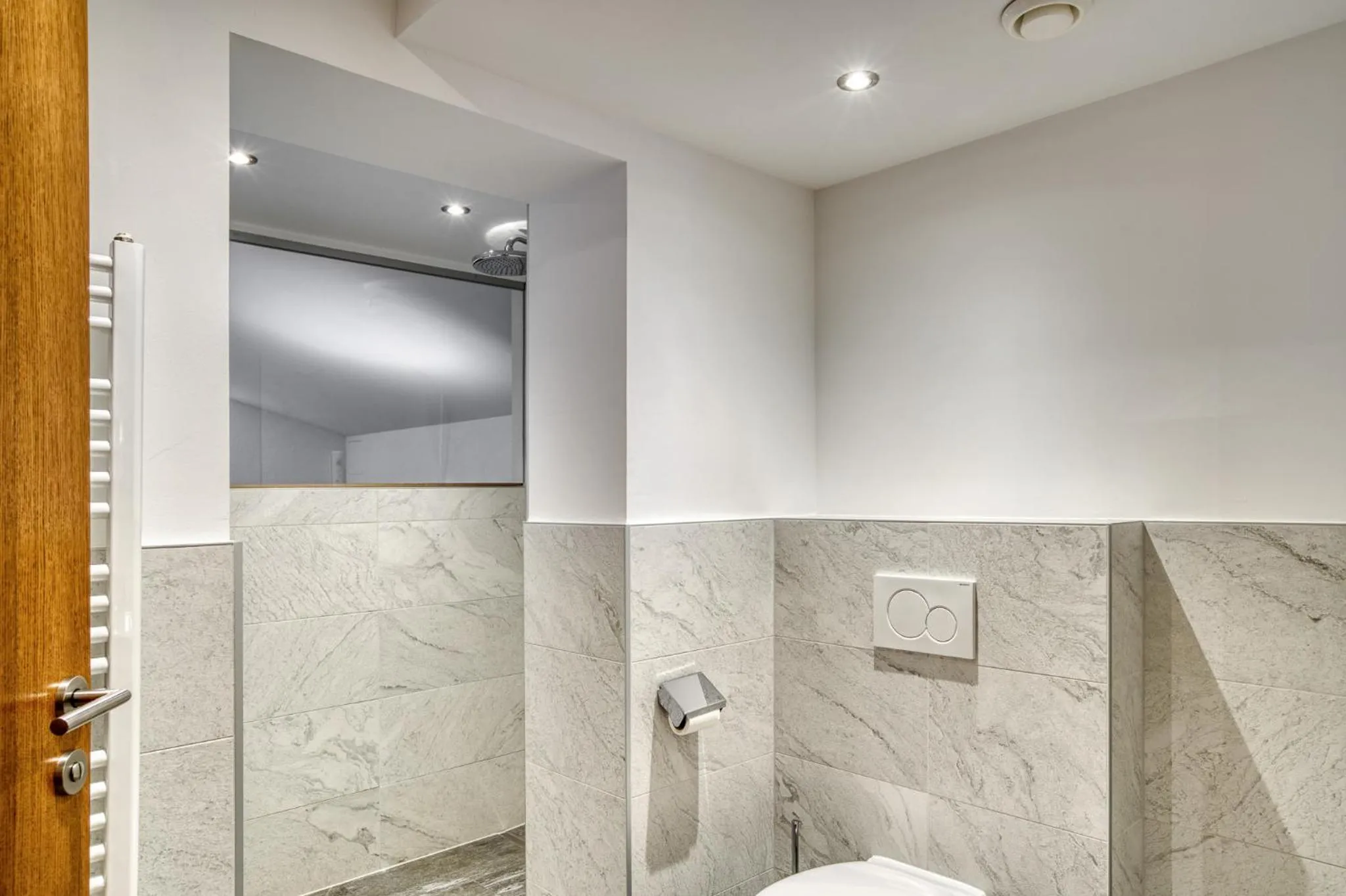 Shower in Hotel Erika