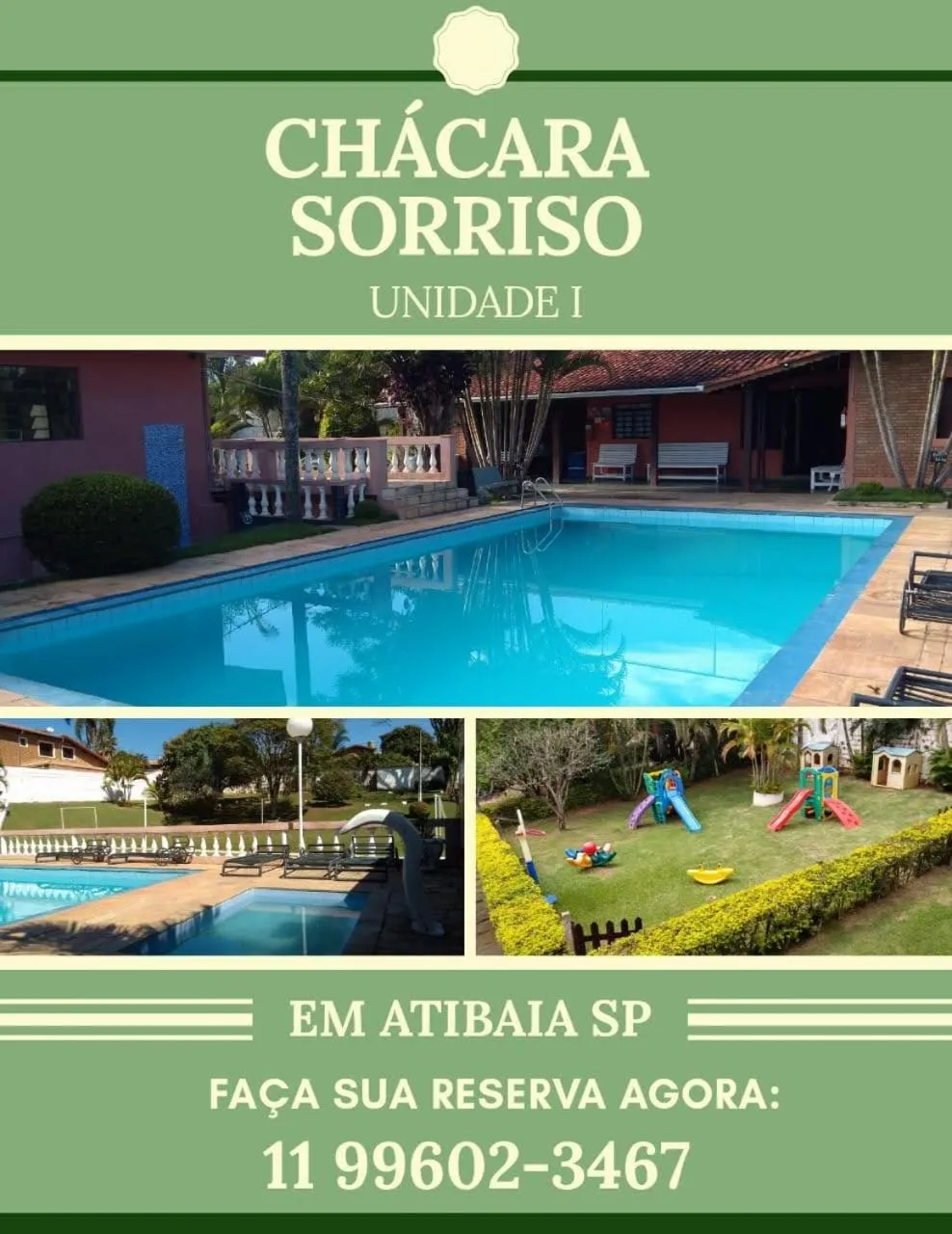 Children play ground in Chácara Sorriso 1 em Atibaia