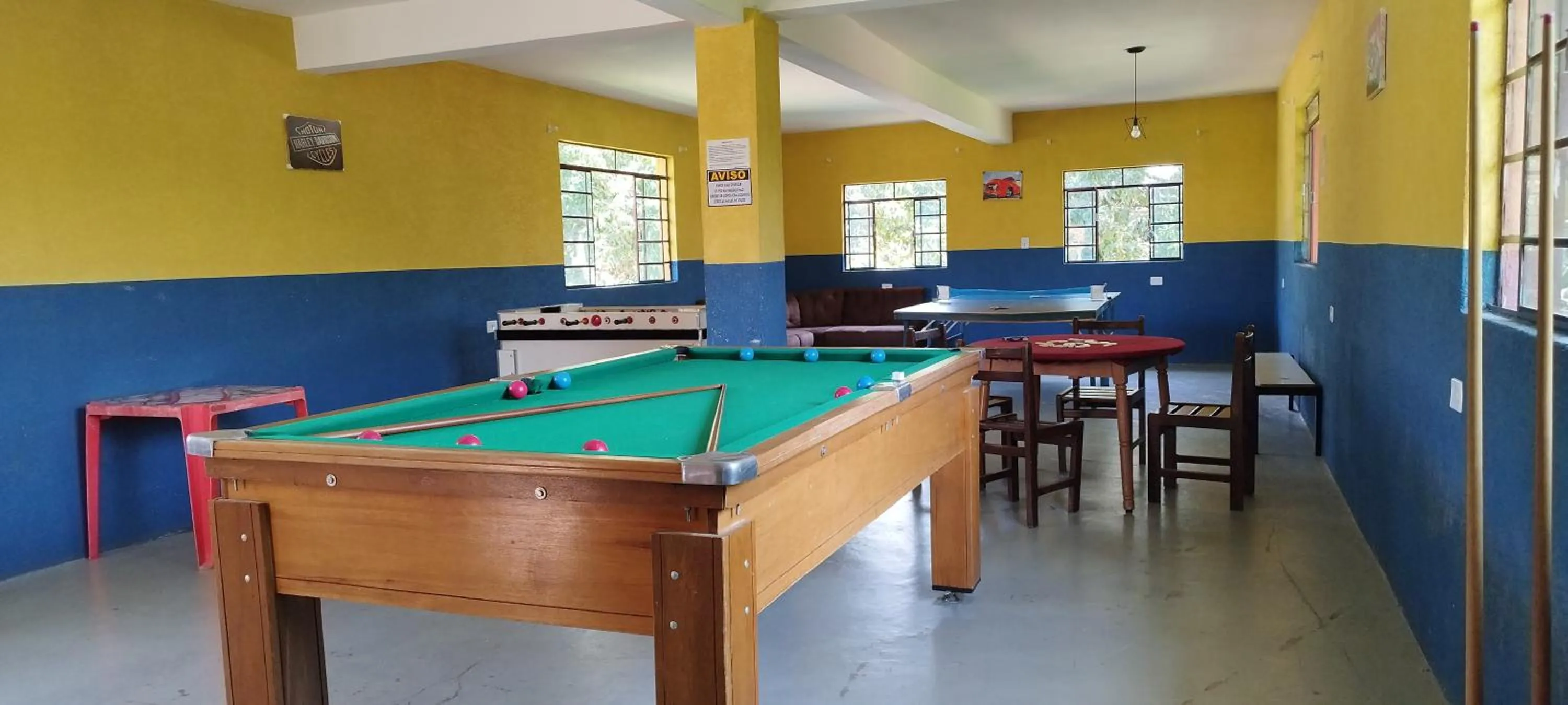 Billiard in Chácara Sorriso 1 em Atibaia