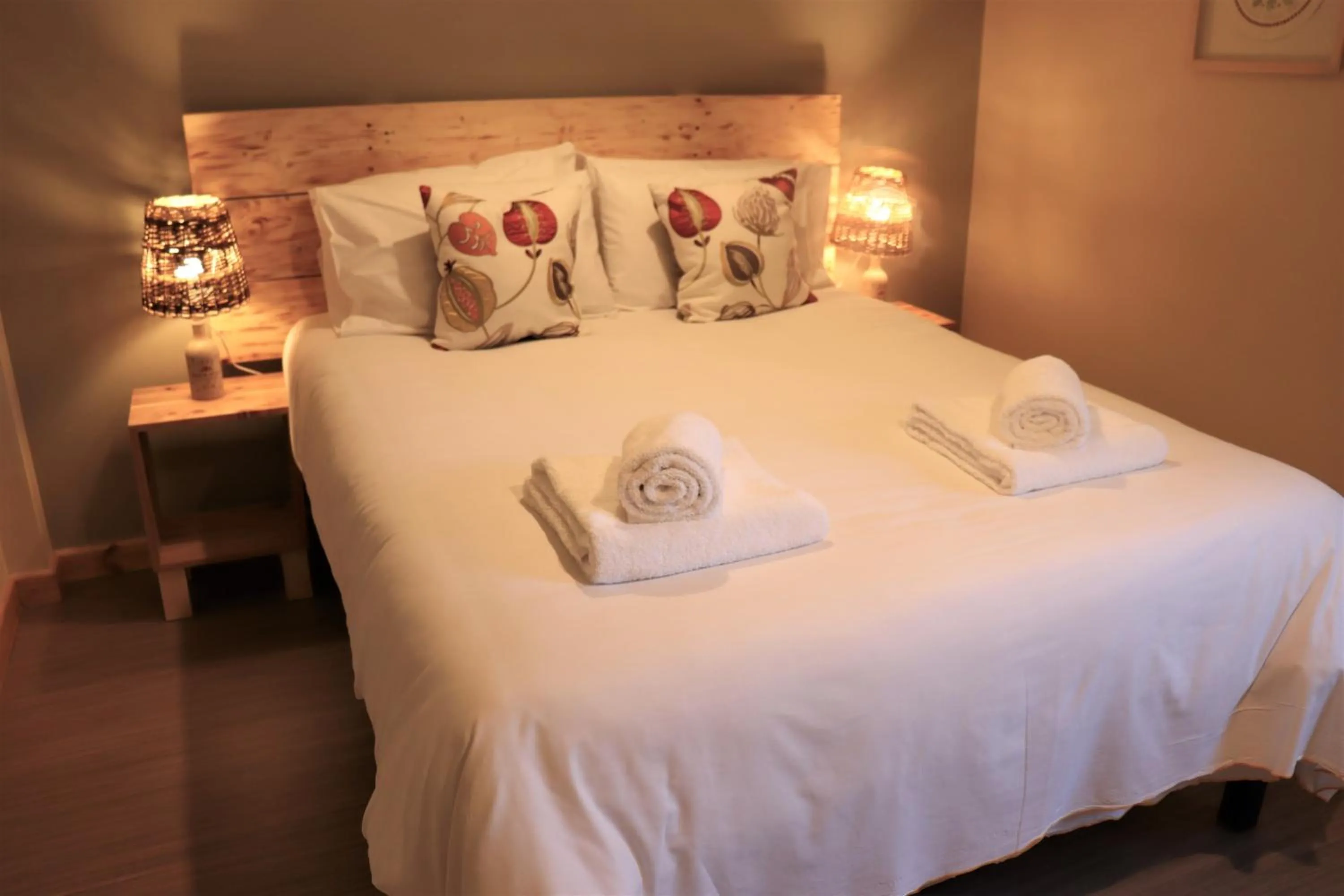 Bed in South Downs Eco Lodge & Camping