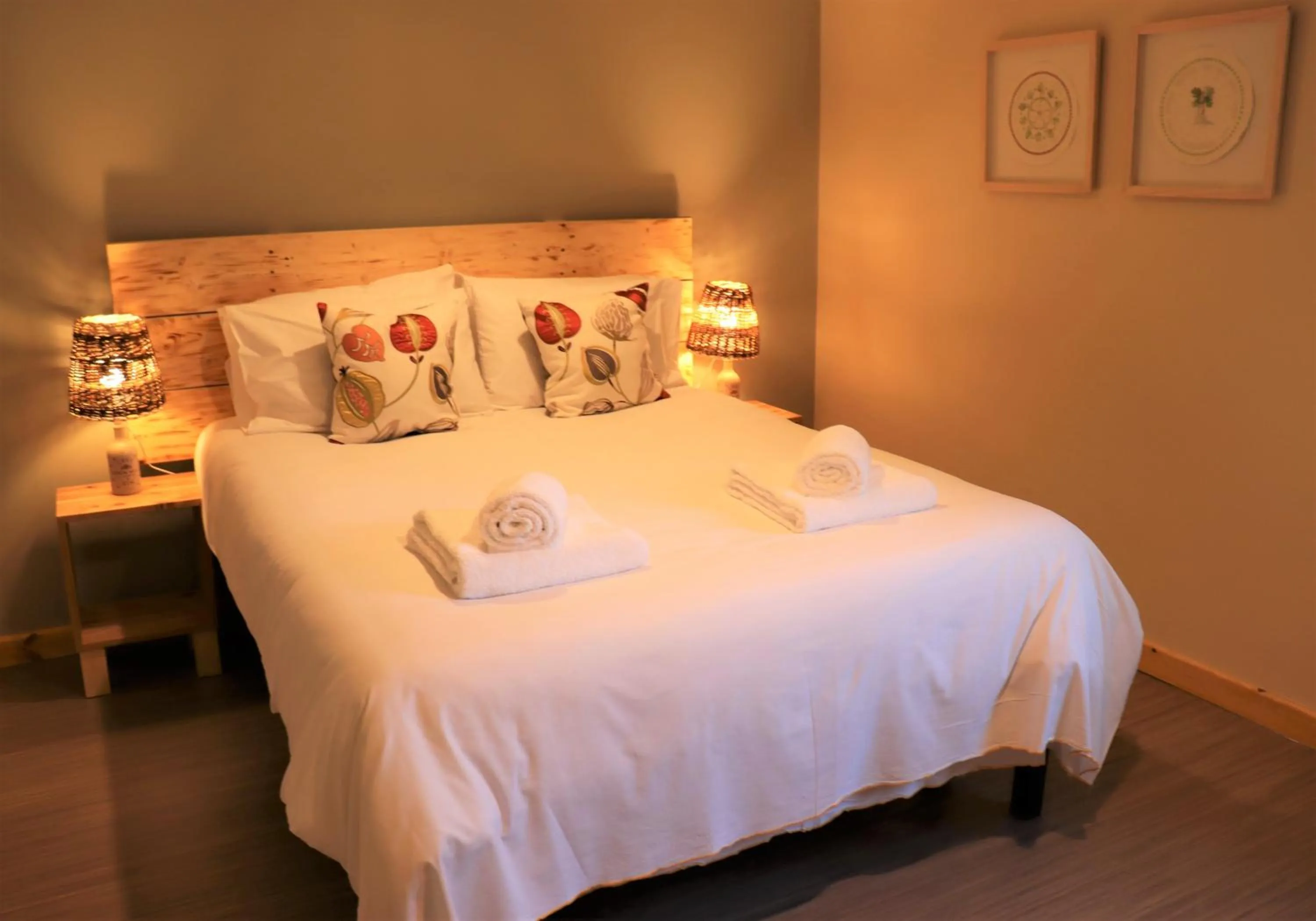 Bed in South Downs Eco Lodge & Camping