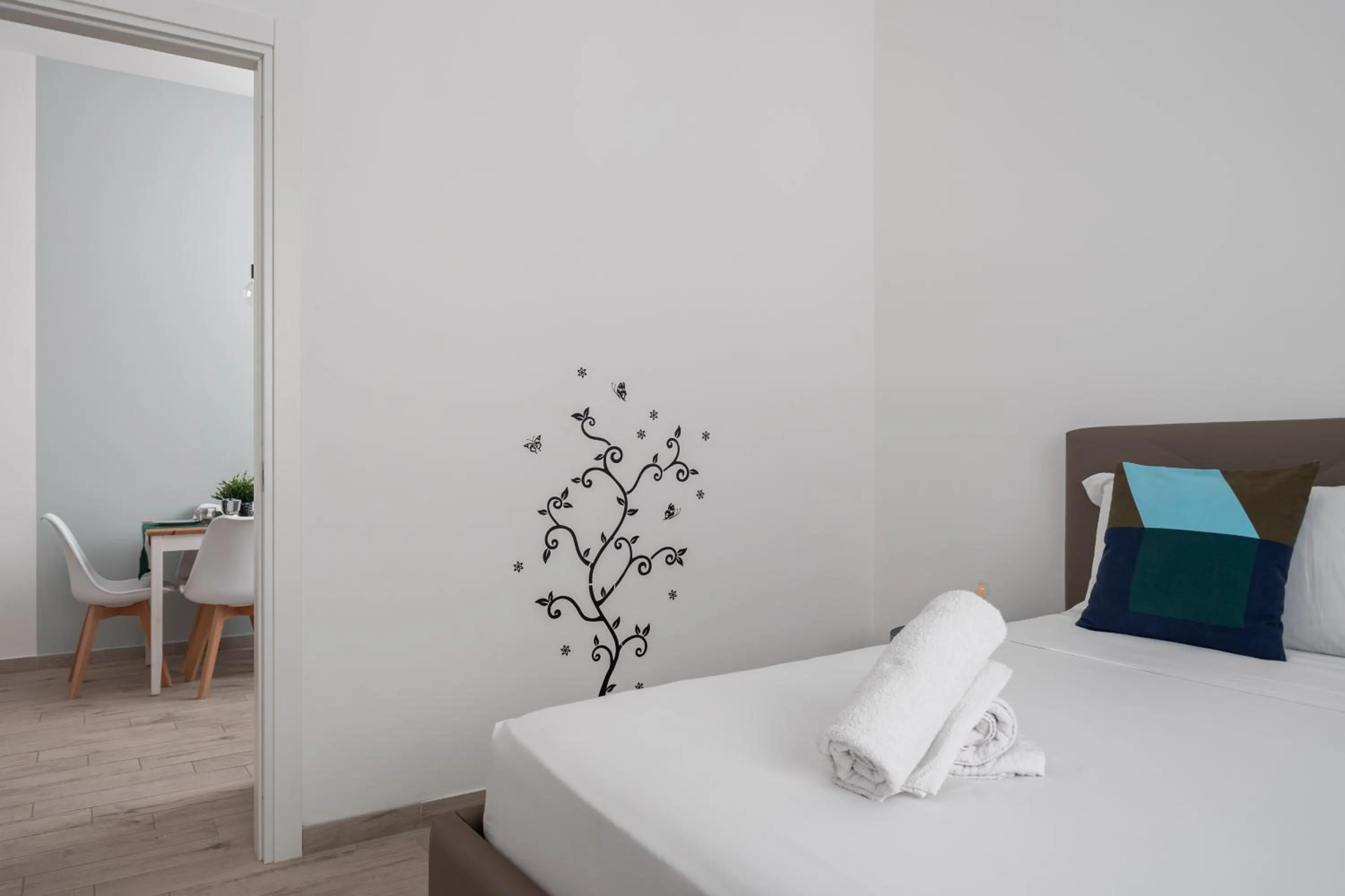 Bed in Volturno3 Suites & more