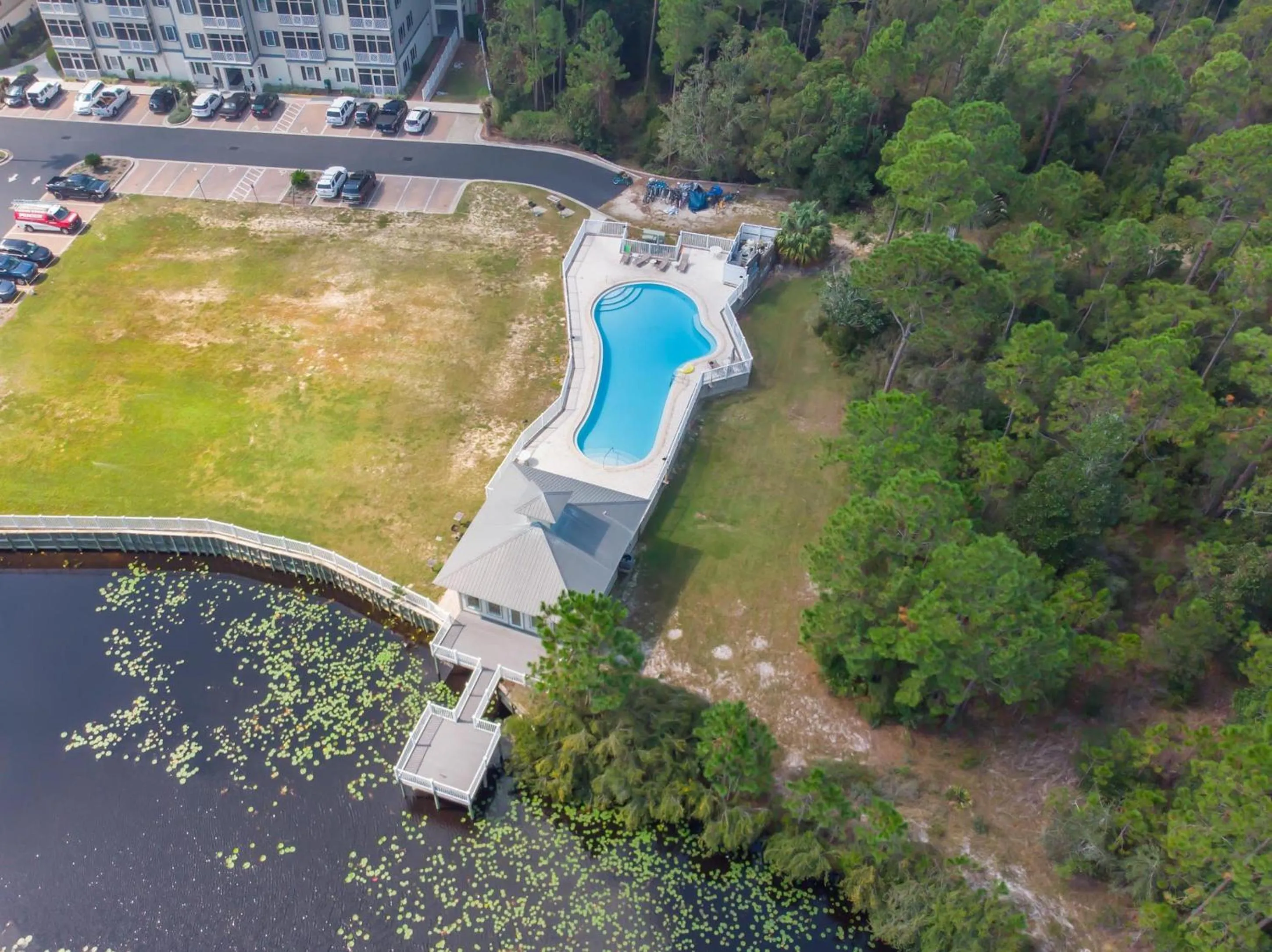 Bird's eye view in Seagrove Highlands by Panhandle Getaways