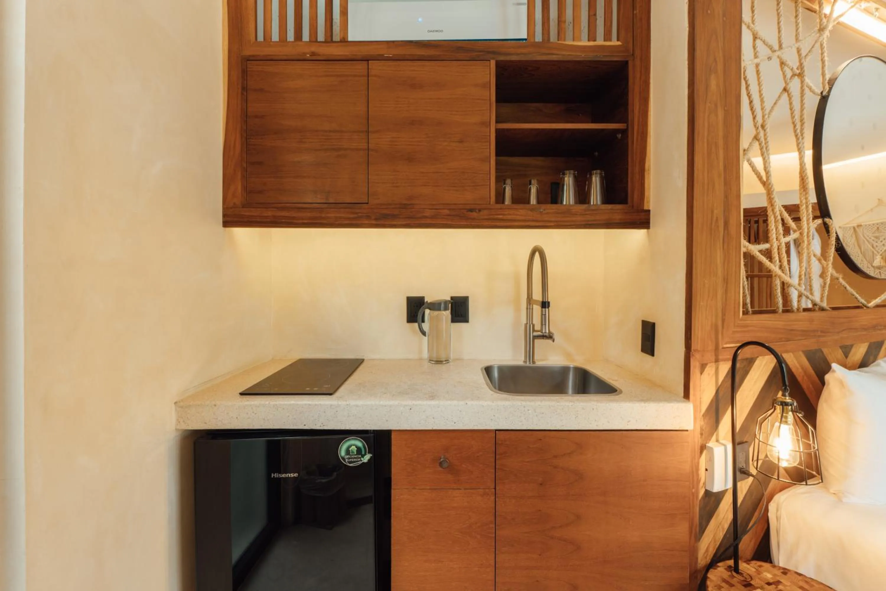 kitchen in Kan Tulum Hotel