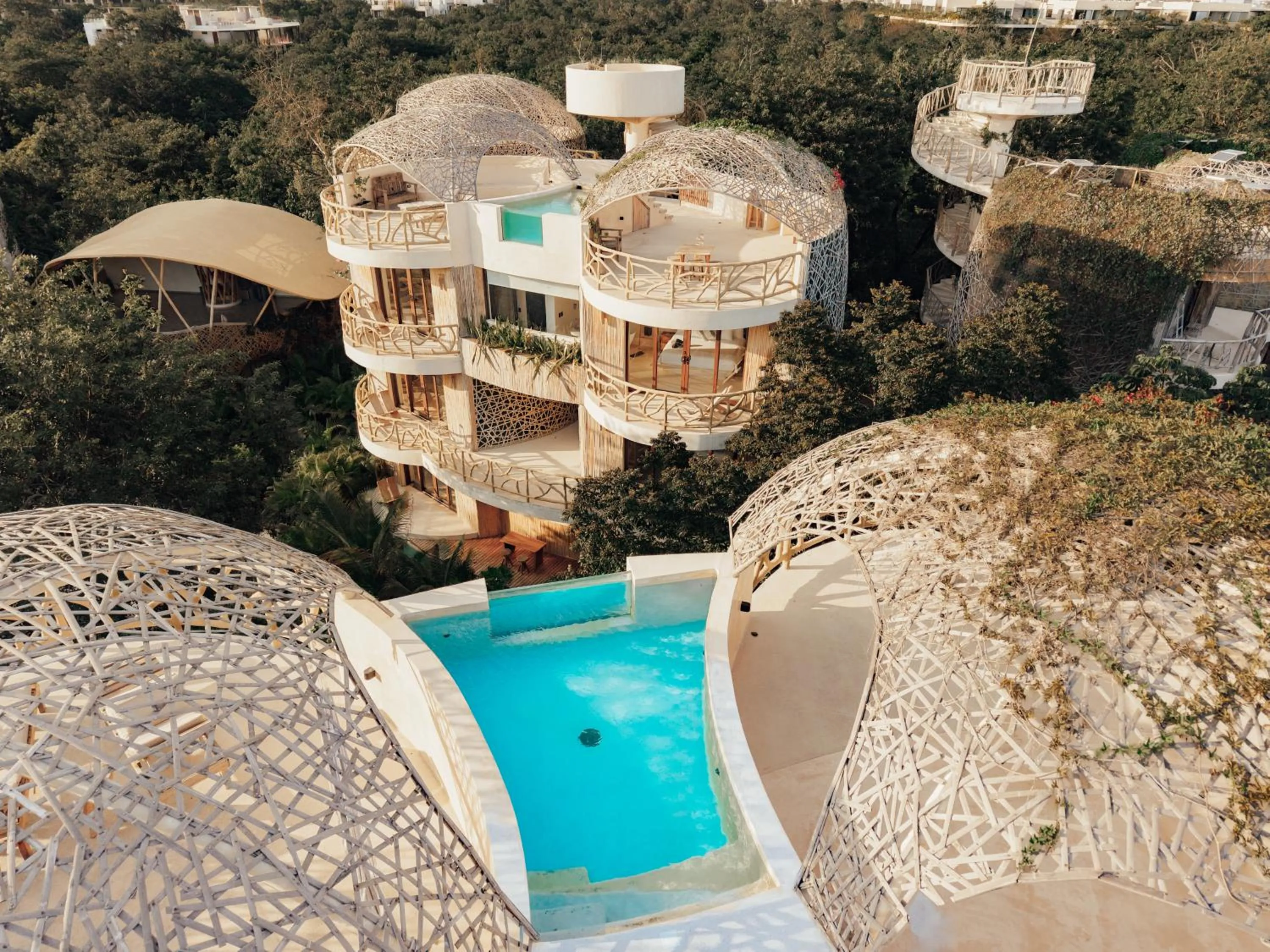 Property building in Kan Tulum Hotel