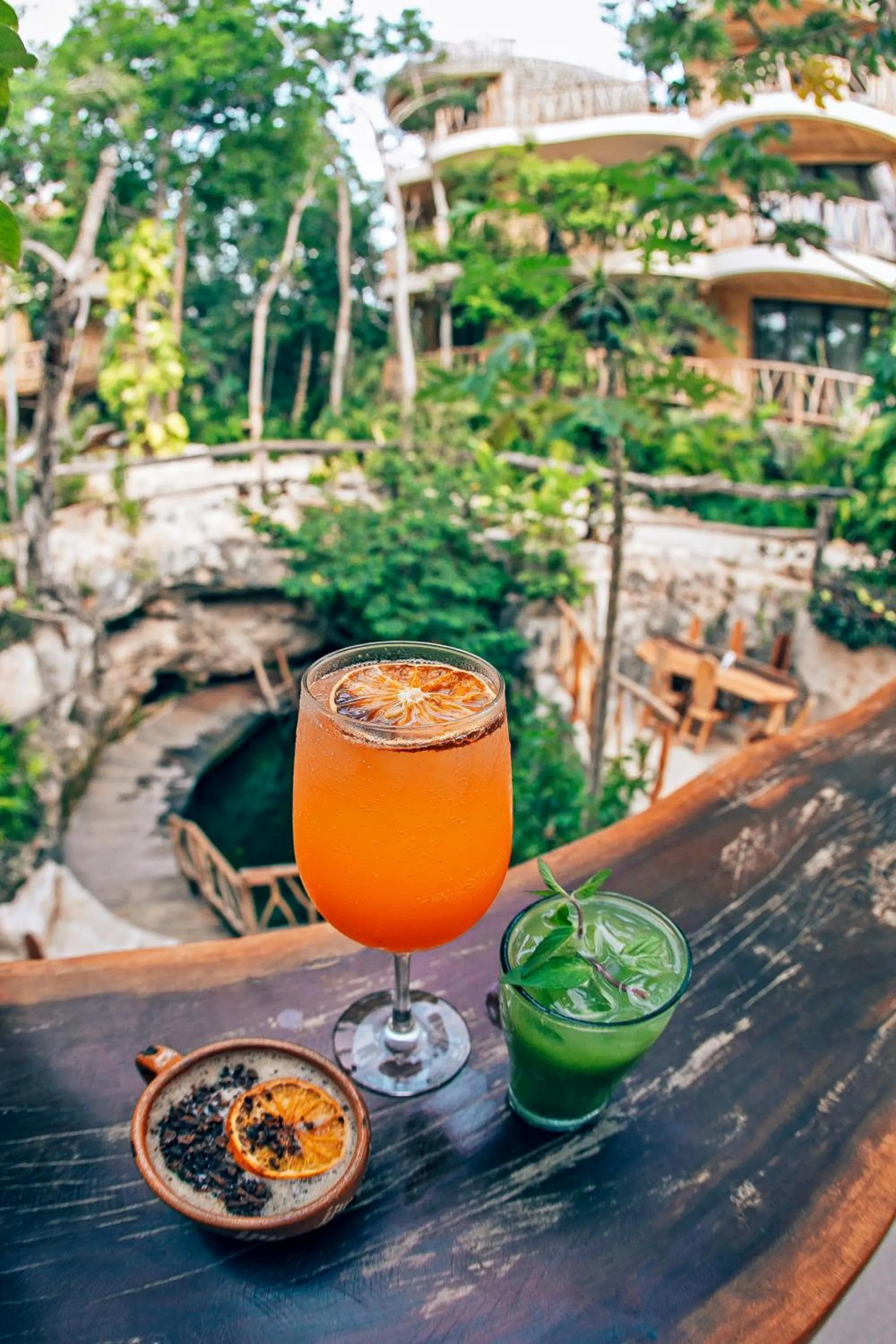 Food and drinks in Kan Tulum Hotel