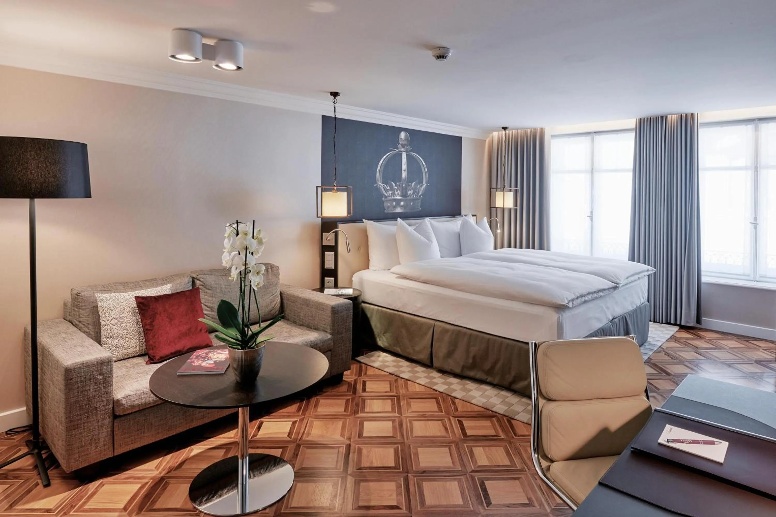 Bed in Sorell Boutique-Hotel Krone Winterthur