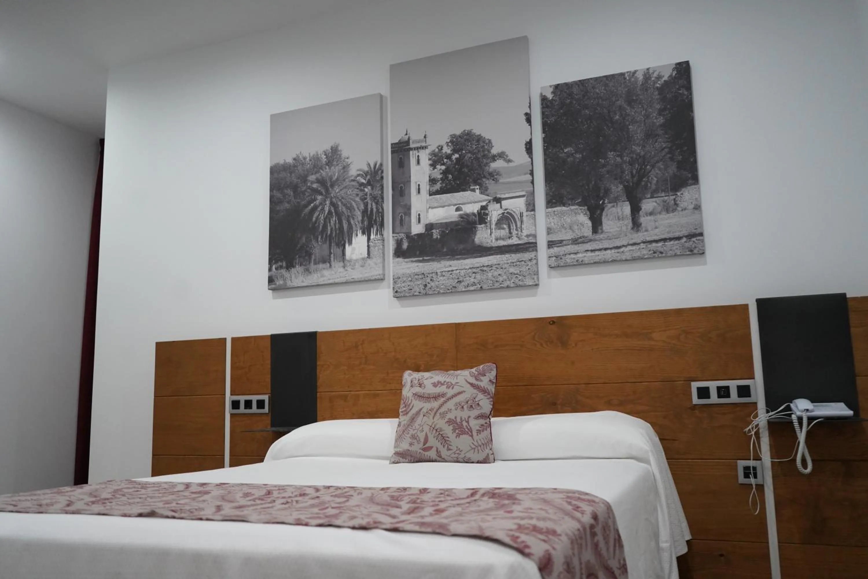 Bed in HOTEL DON RAMIRO