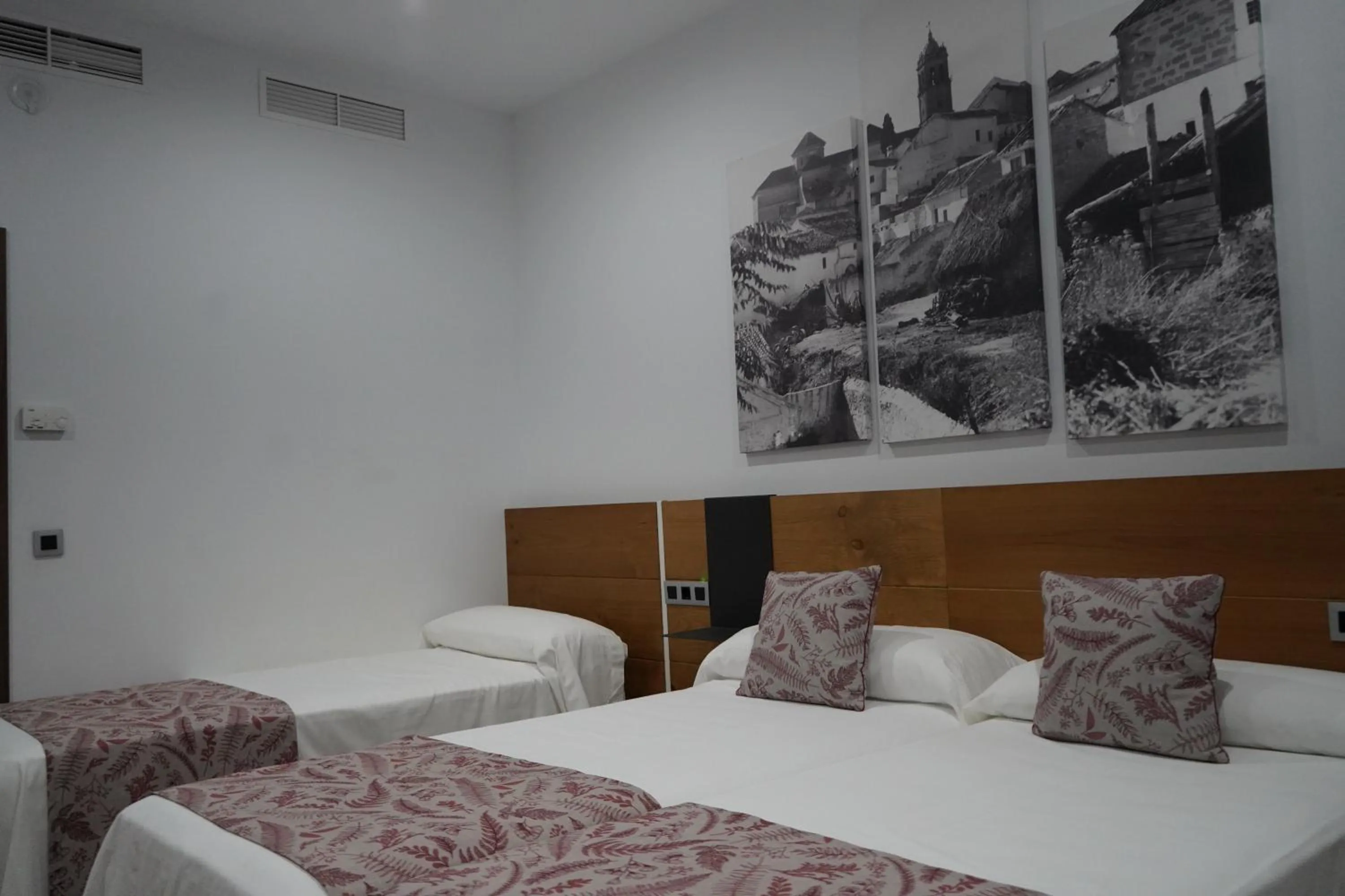 Bed in HOTEL DON RAMIRO