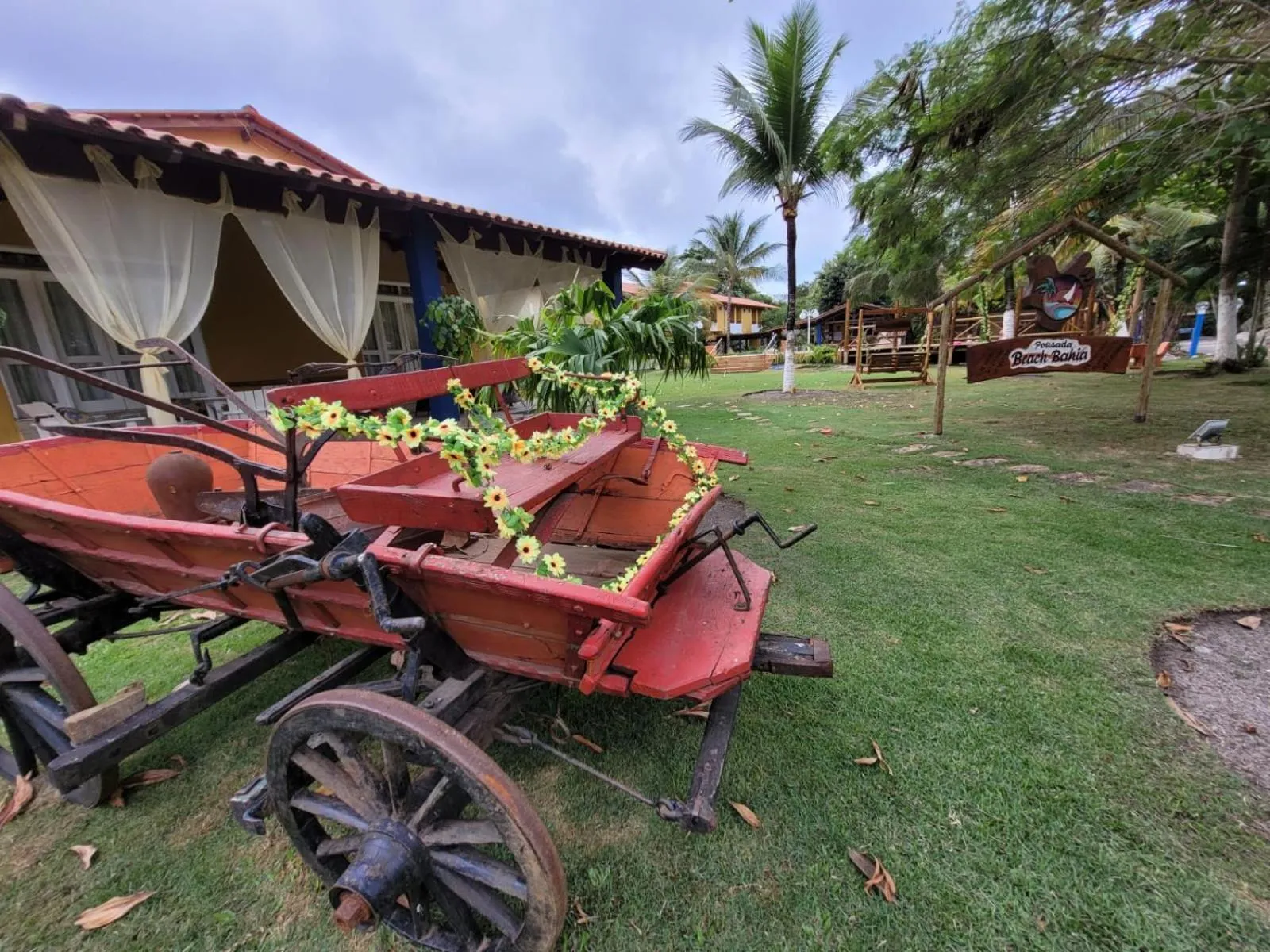 Garden in Pousada Beach Bahia