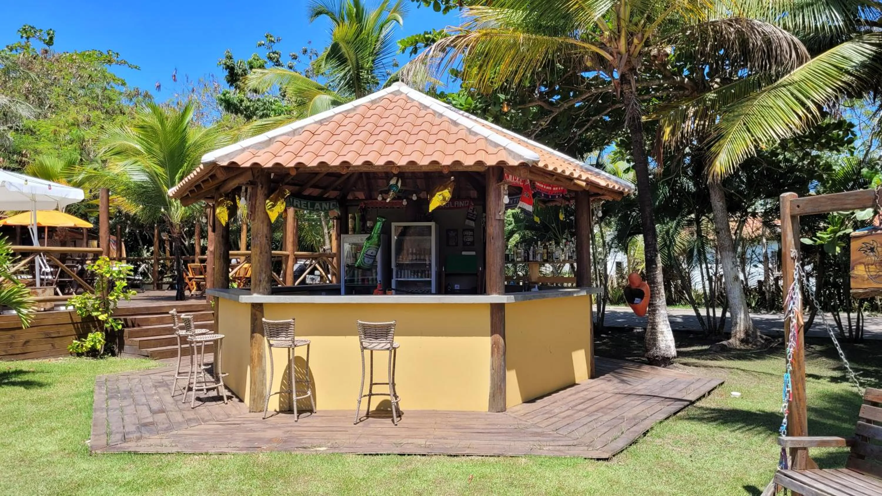 Garden in Pousada Beach Bahia