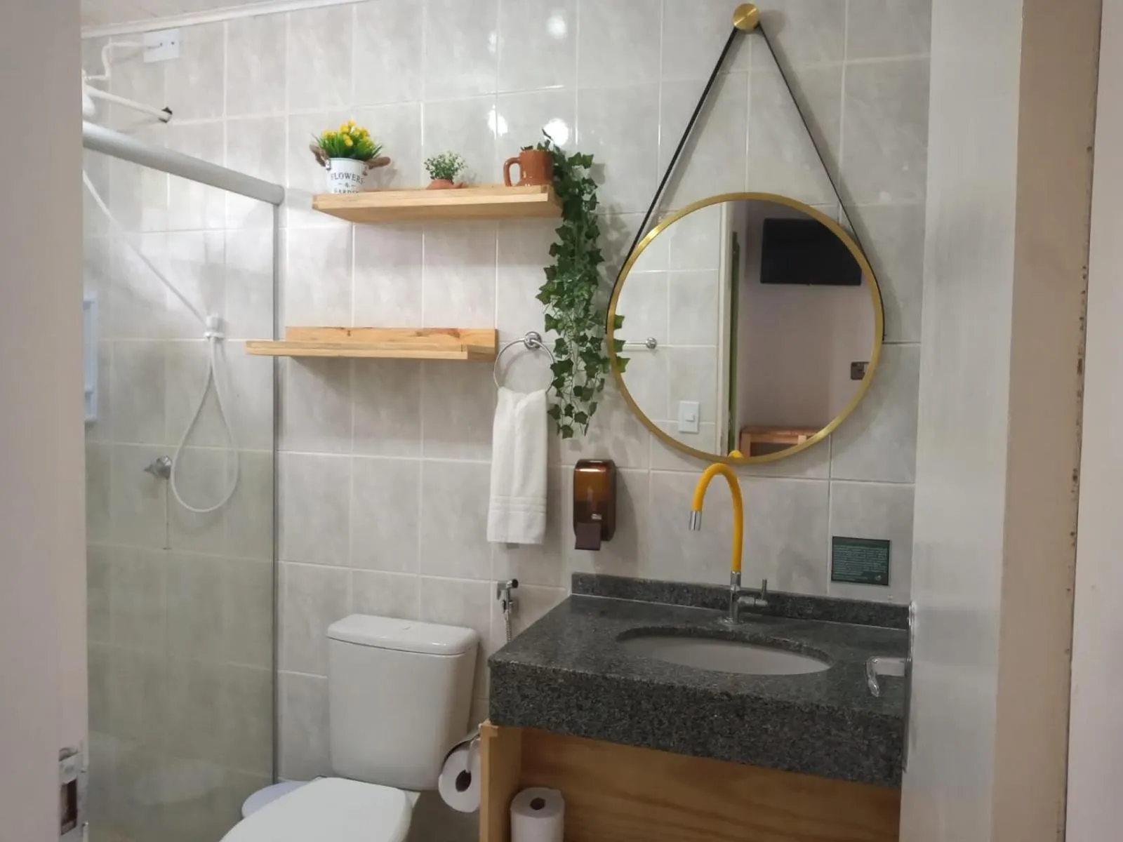 Bathroom in Pousada Beach Bahia