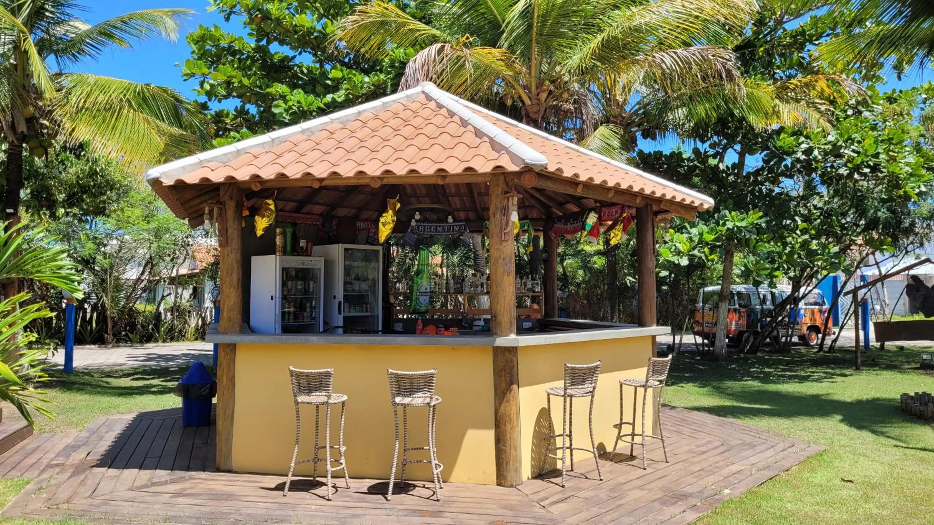 Lounge or bar in Pousada Beach Bahia
