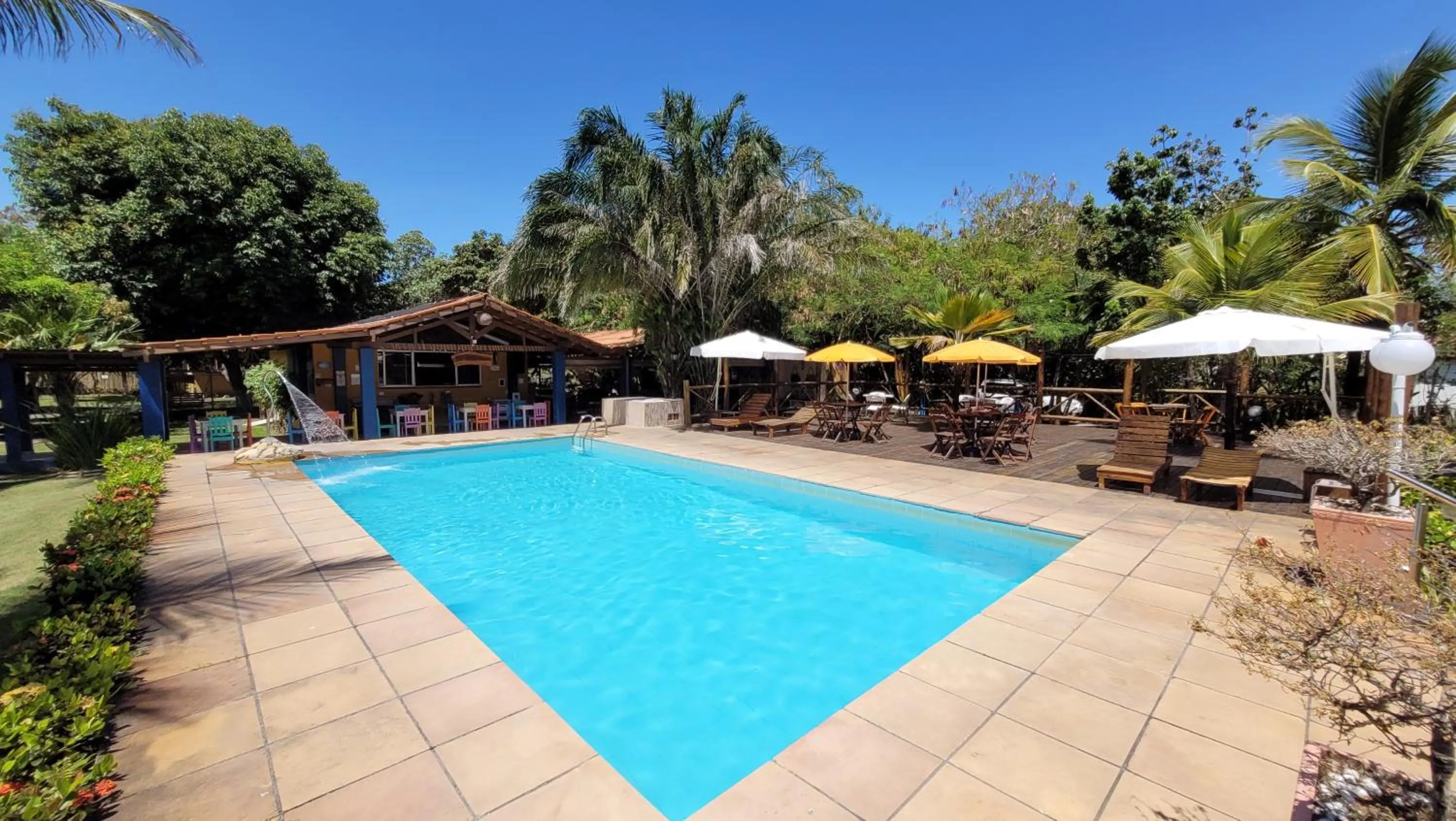 Pool view in Pousada Beach Bahia