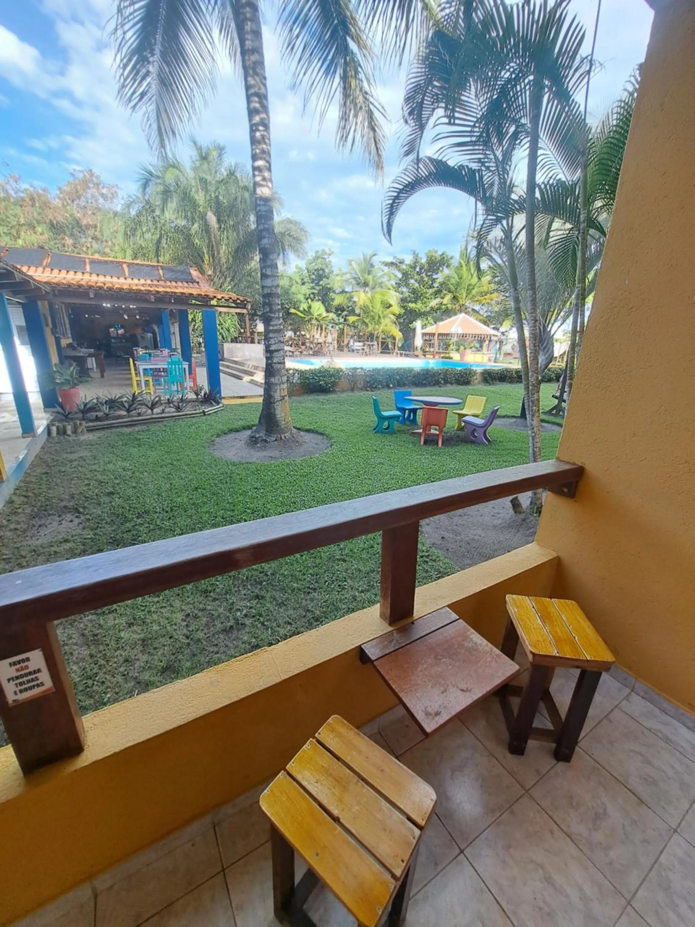 Patio in Pousada Beach Bahia