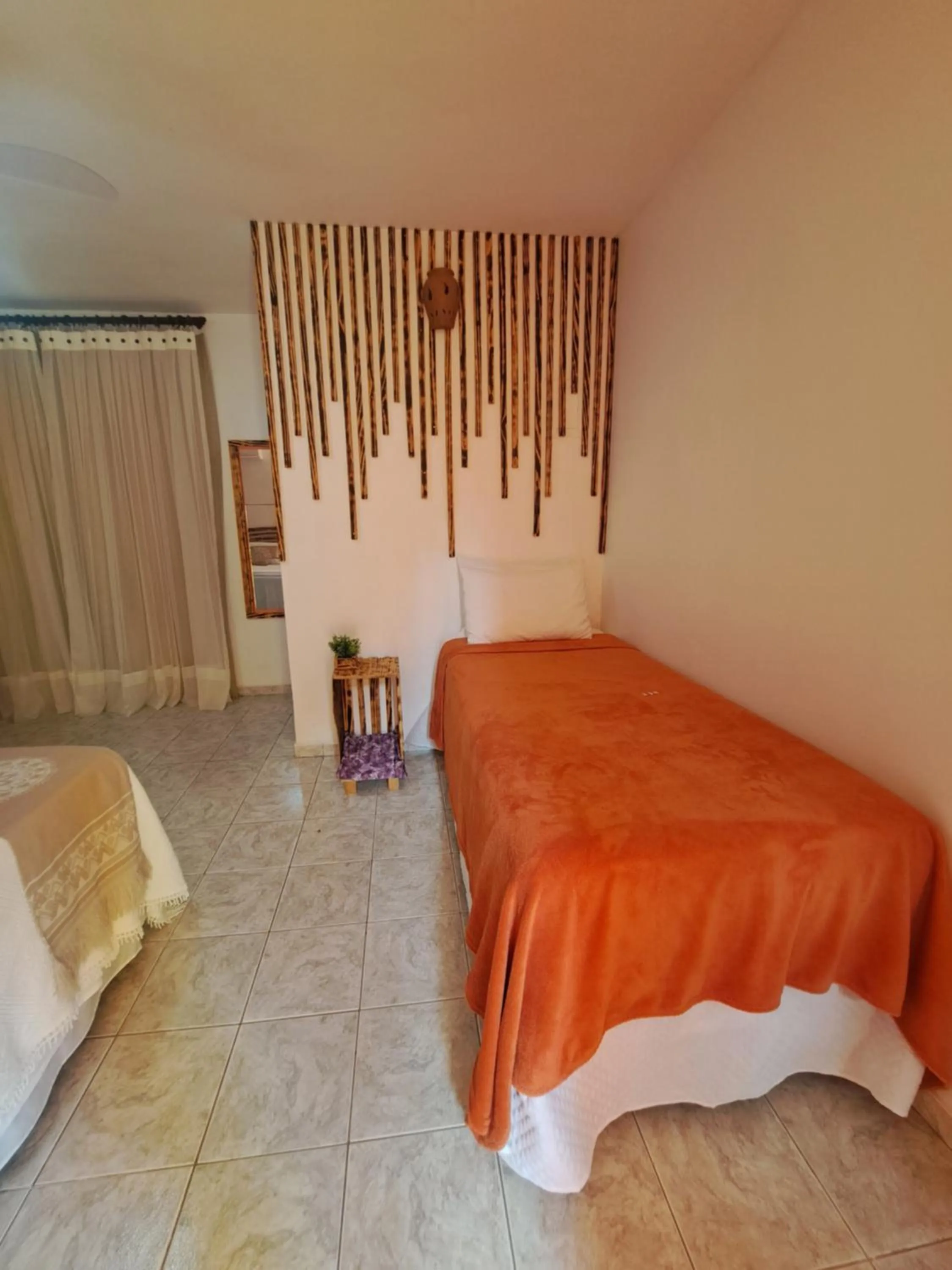 Bed in Pousada Beach Bahia