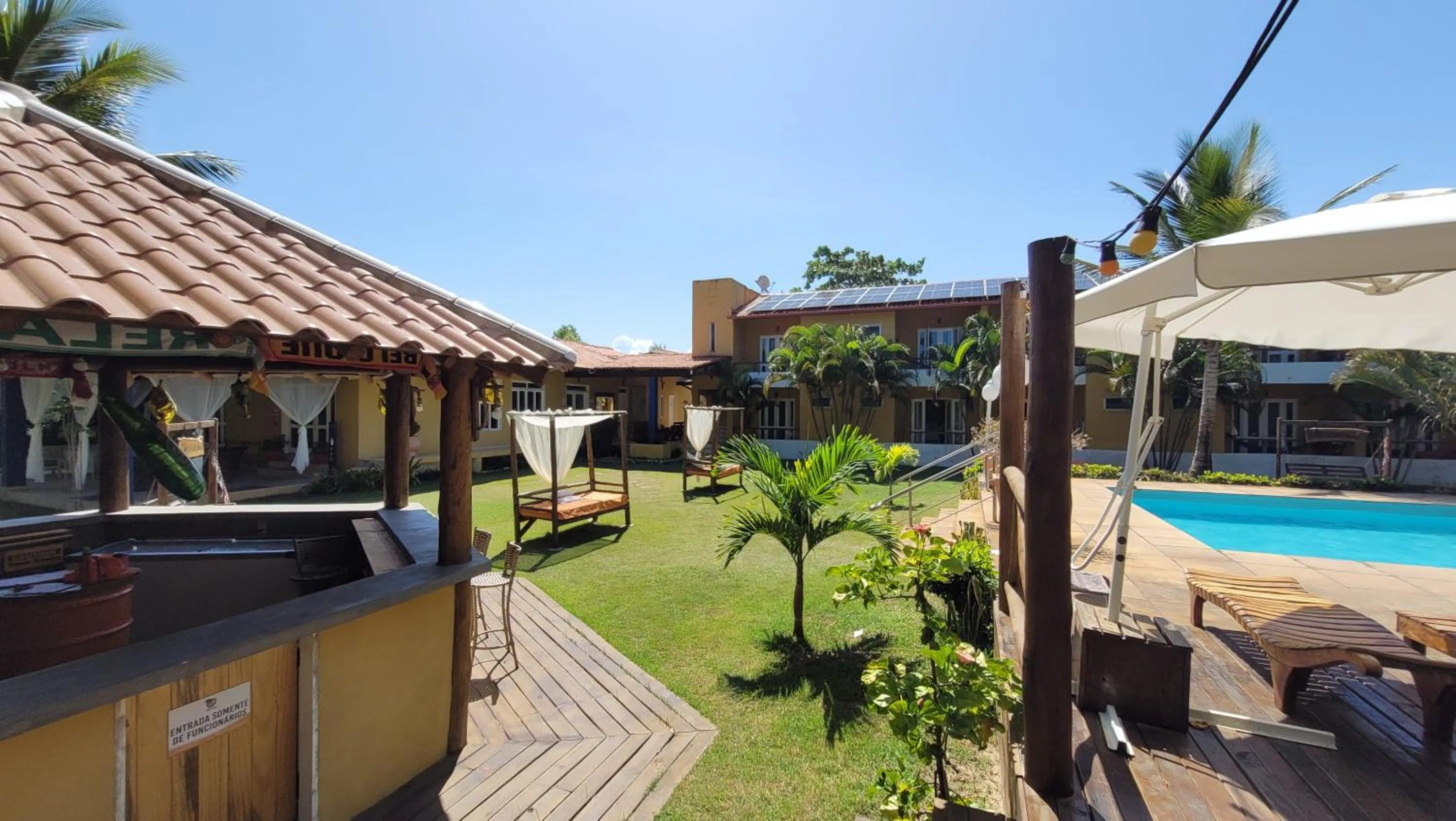 Property building in Pousada Beach Bahia