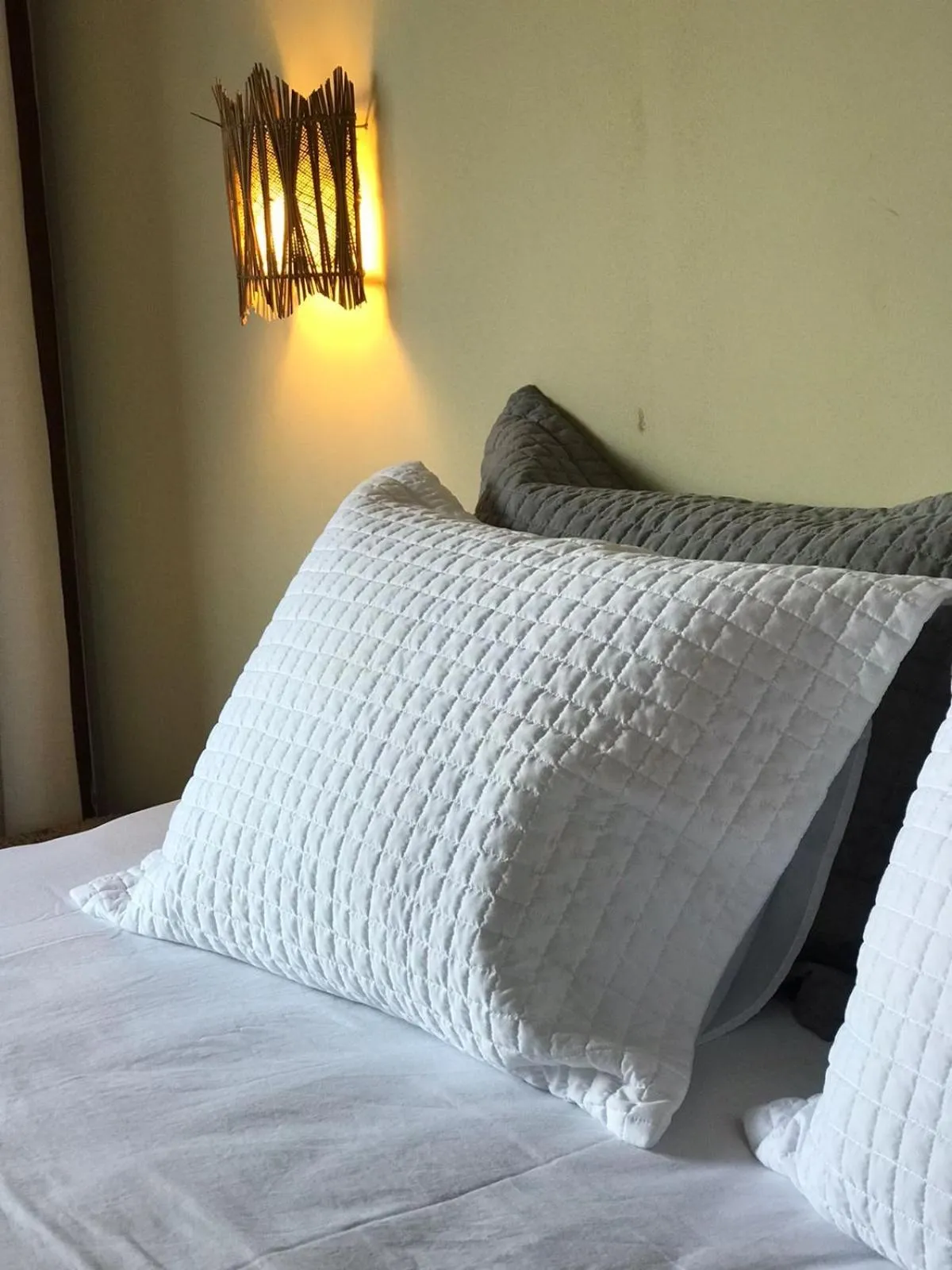 Bed in Pousada Rota dos Ventos