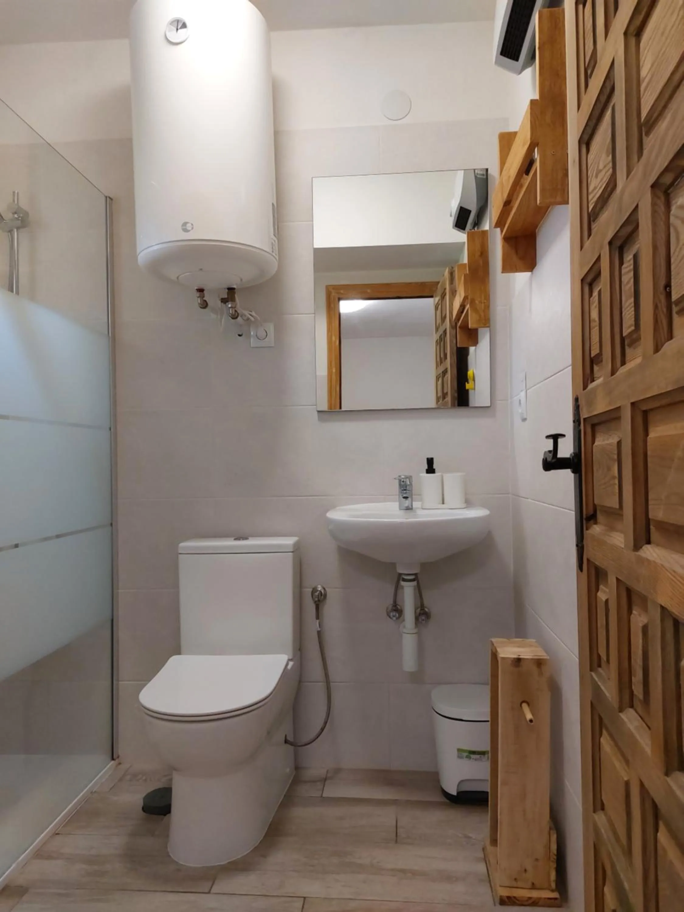 Shower in ZENIA HOSTEL