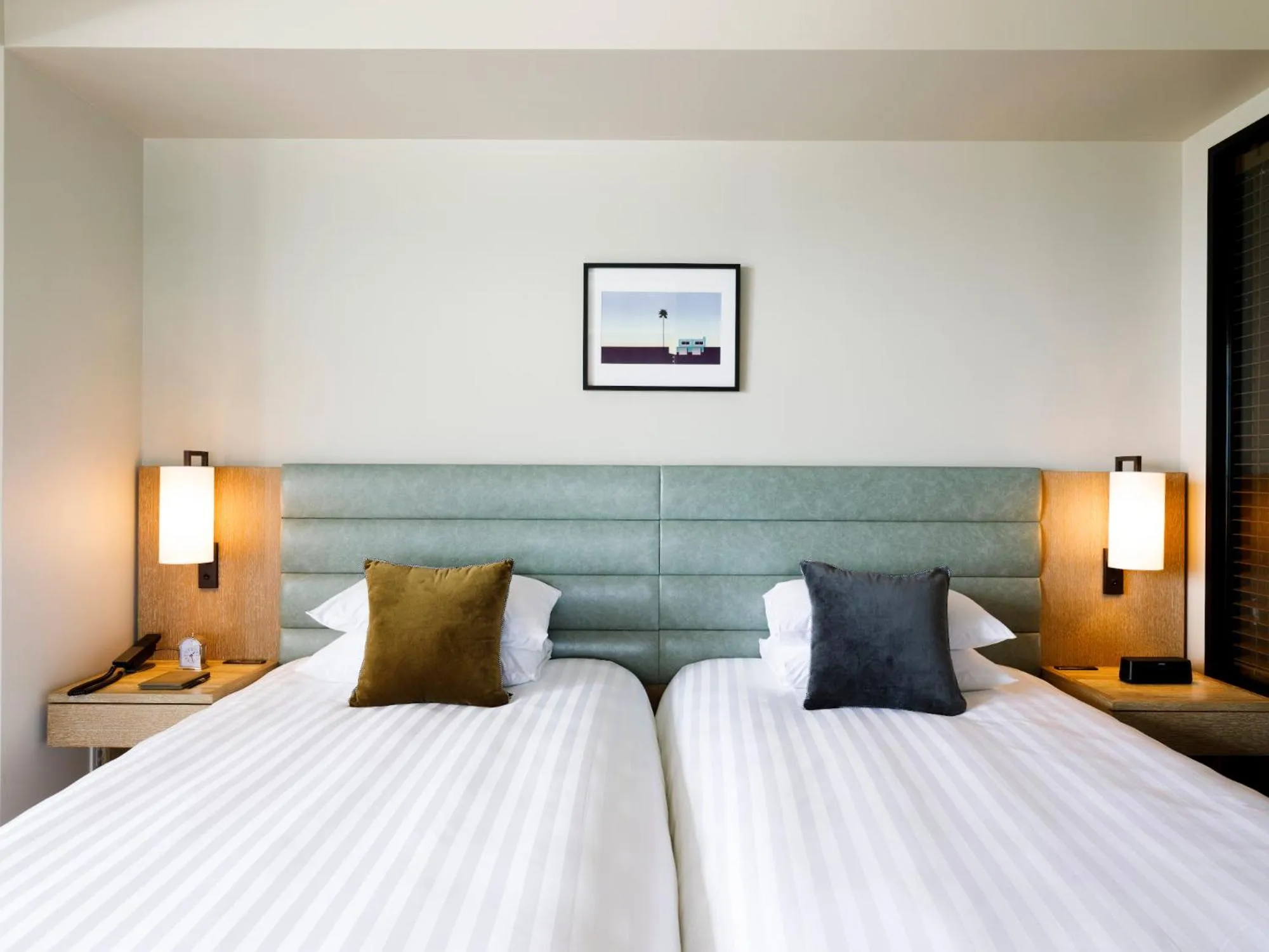 Bed in MB GALLERY CHATAN by THE TERRACE HOTELS