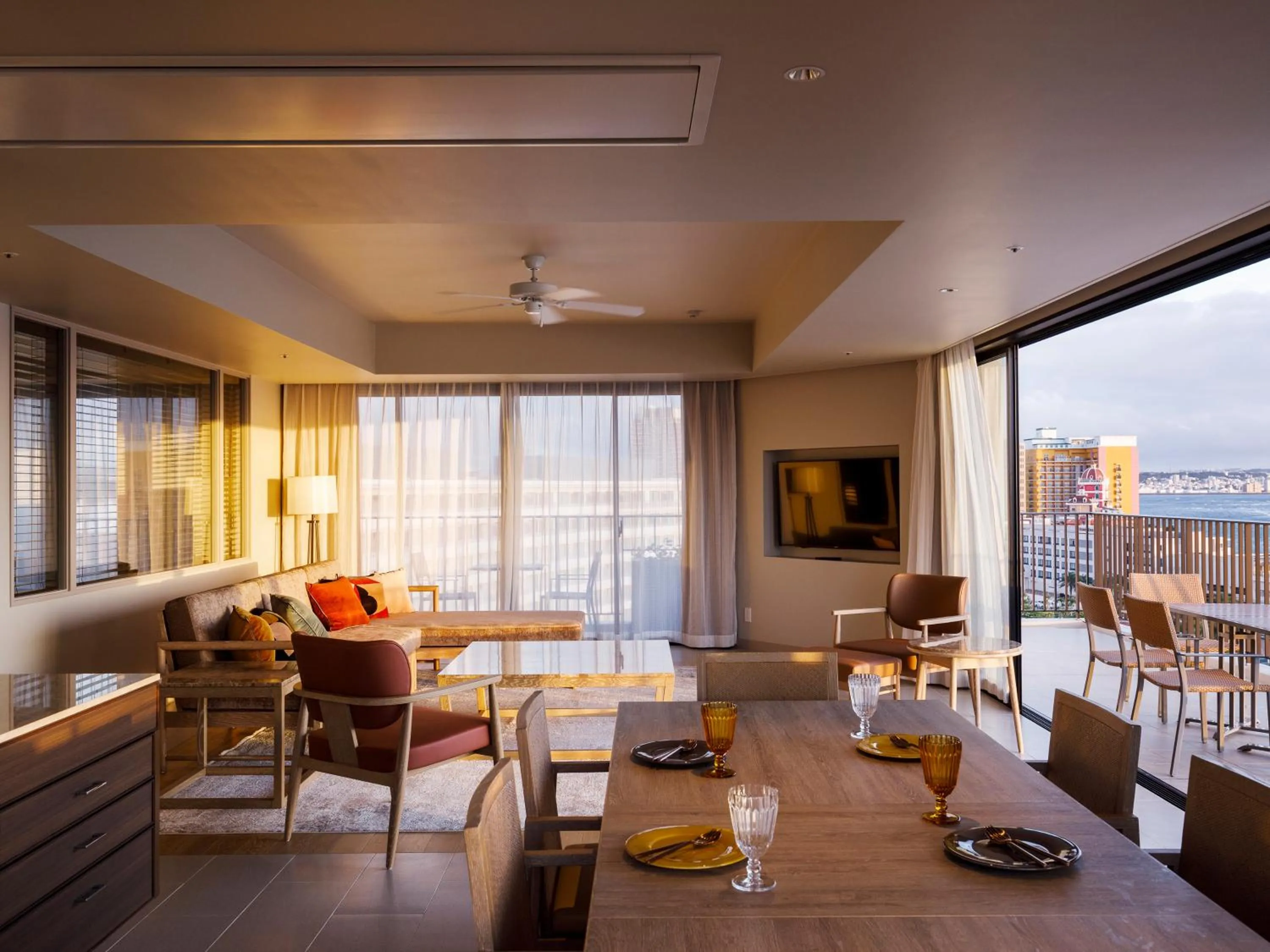 Living room in MB GALLERY CHATAN by THE TERRACE HOTELS