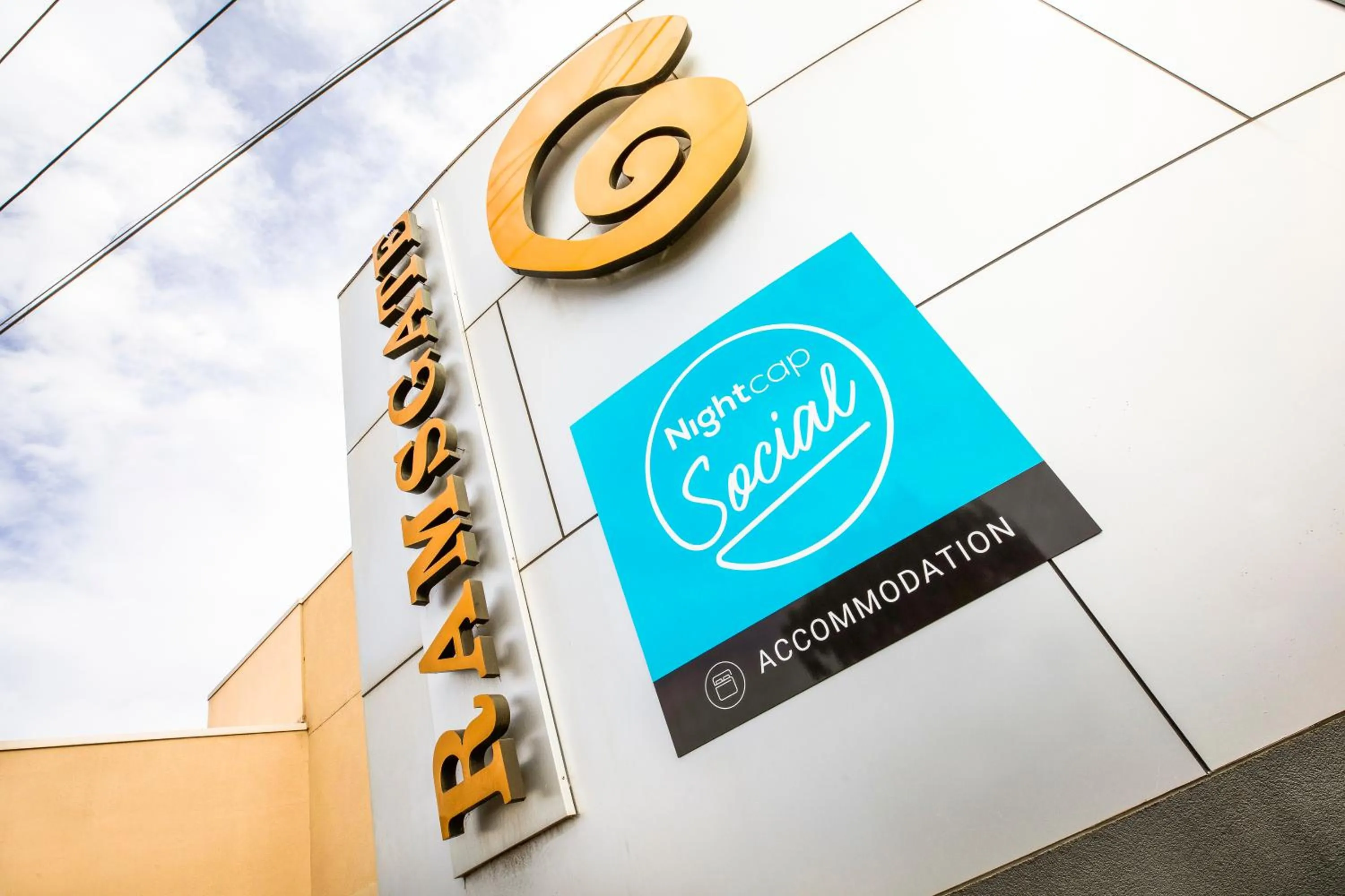 Property logo or sign in Ramsgate Hotel by Nightcap Social