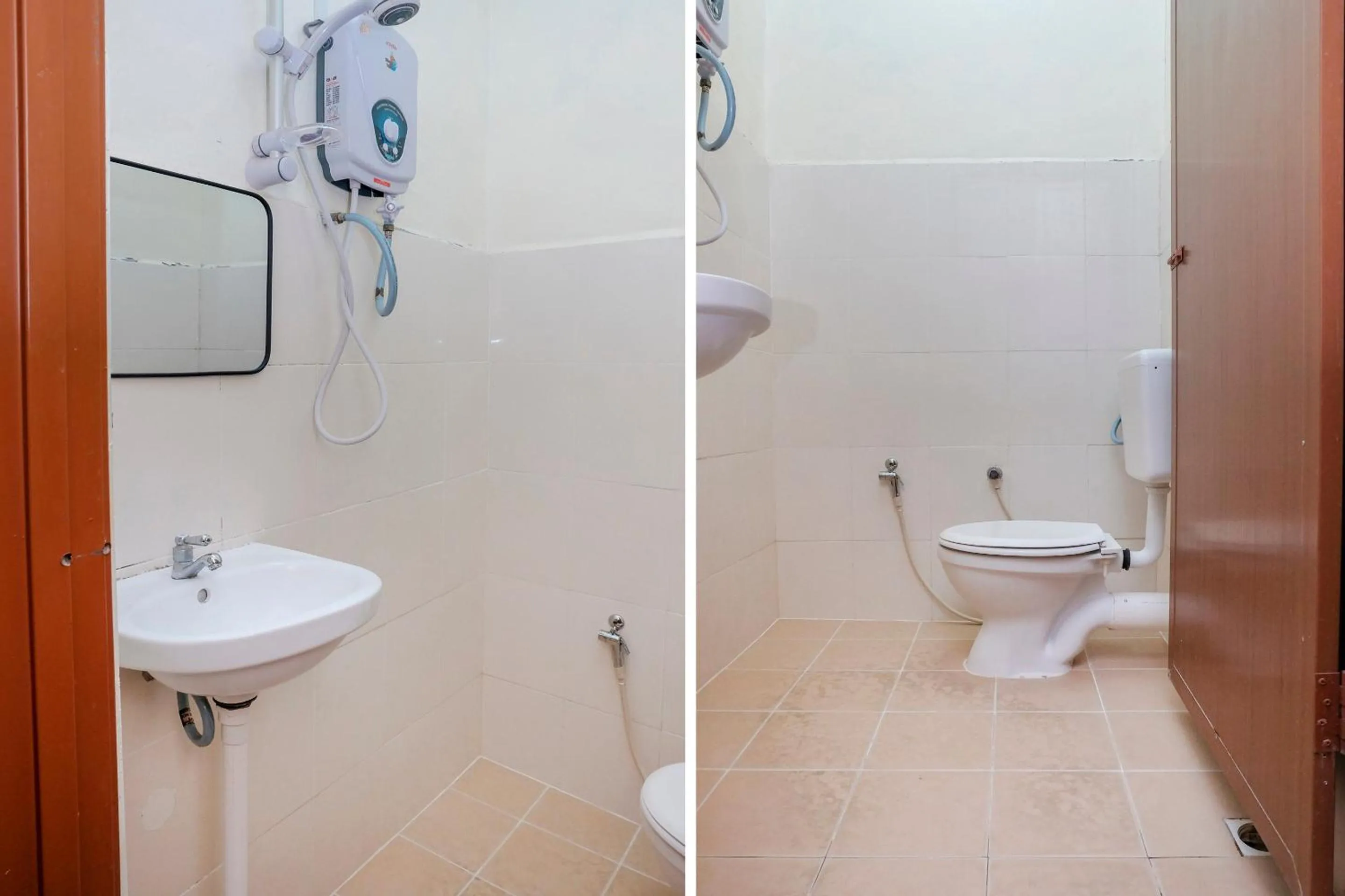 Bathroom in OYO 90180 Gemilang Hotel Kerteh