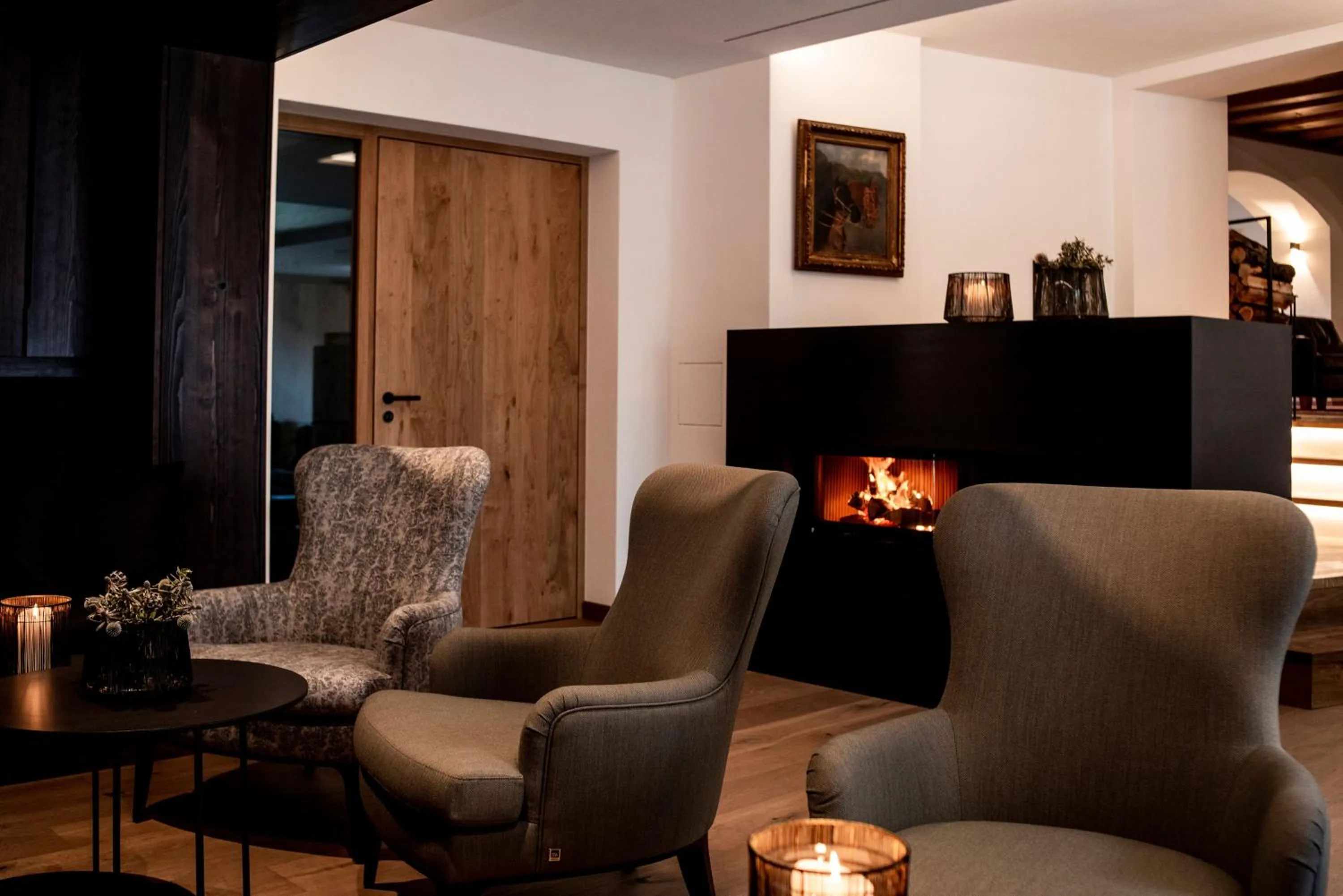 Seating area in Gutshofhotel Winkler Bräu