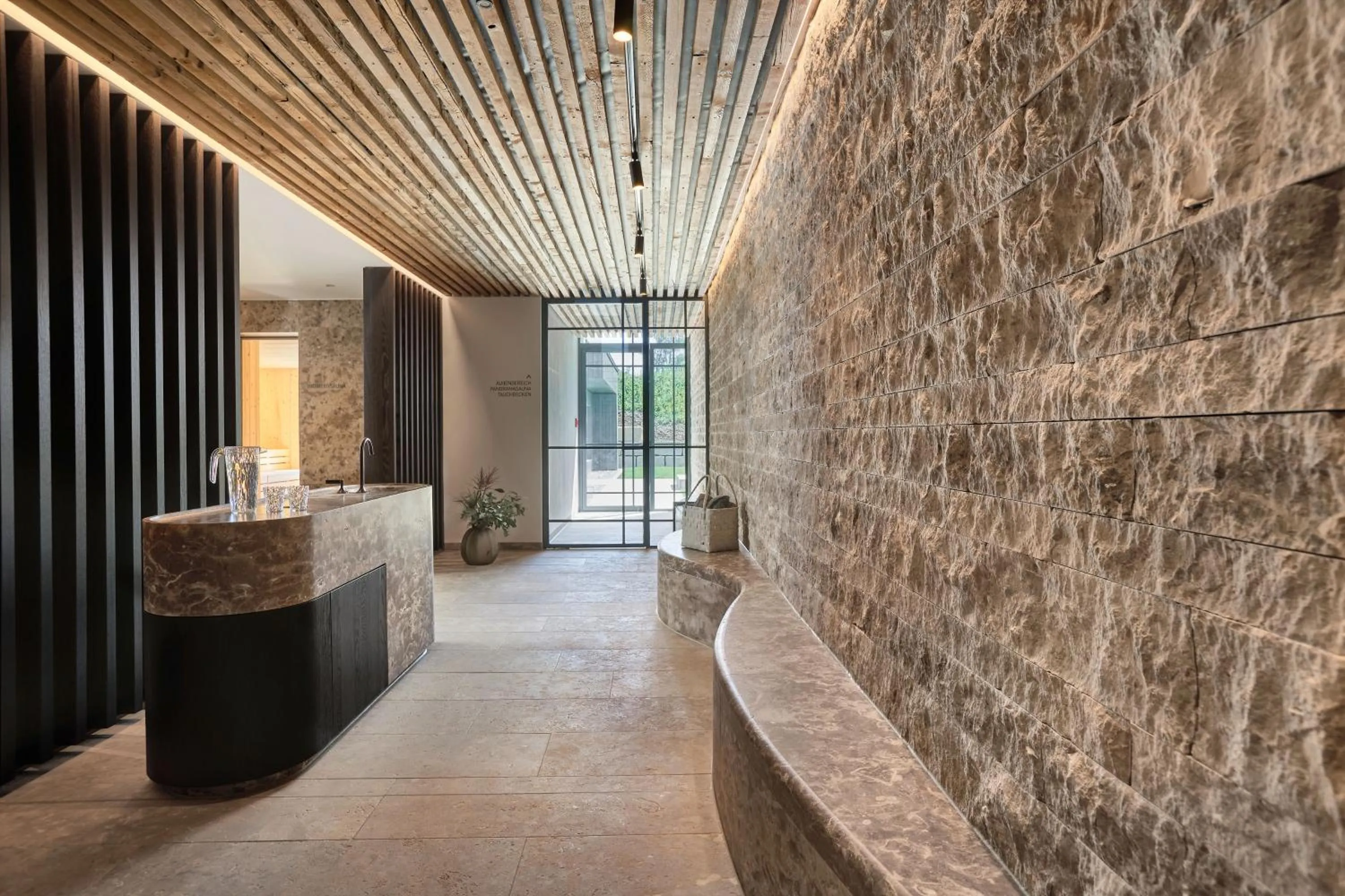 Sauna in Gutshofhotel Winkler Bräu