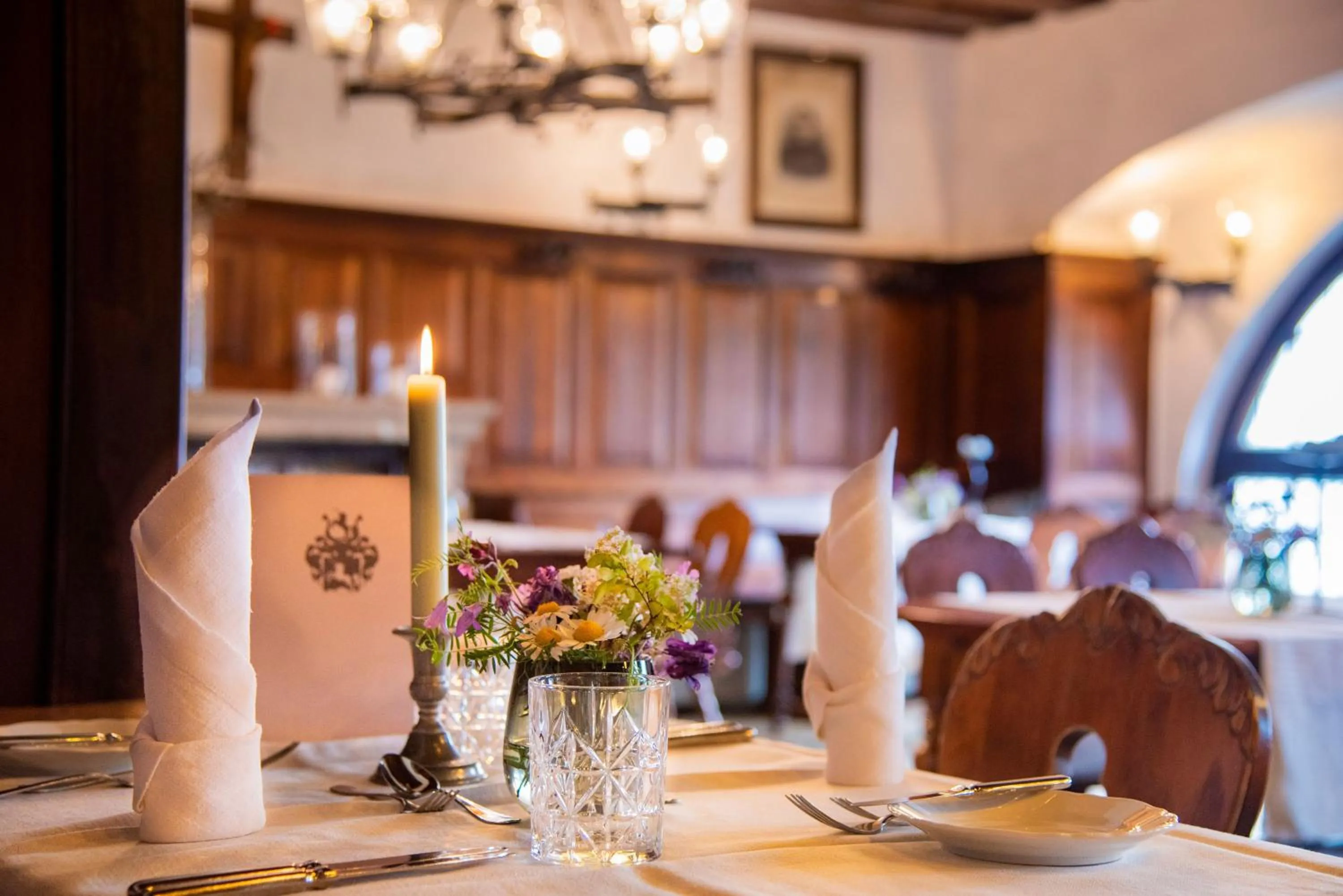 Dining area in Gutshofhotel Winkler Bräu