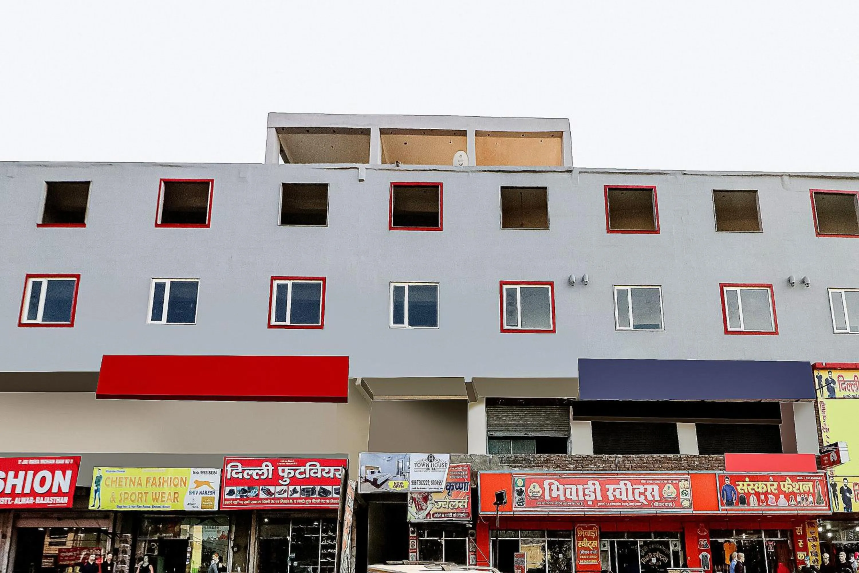 Facade/entrance in Townhall