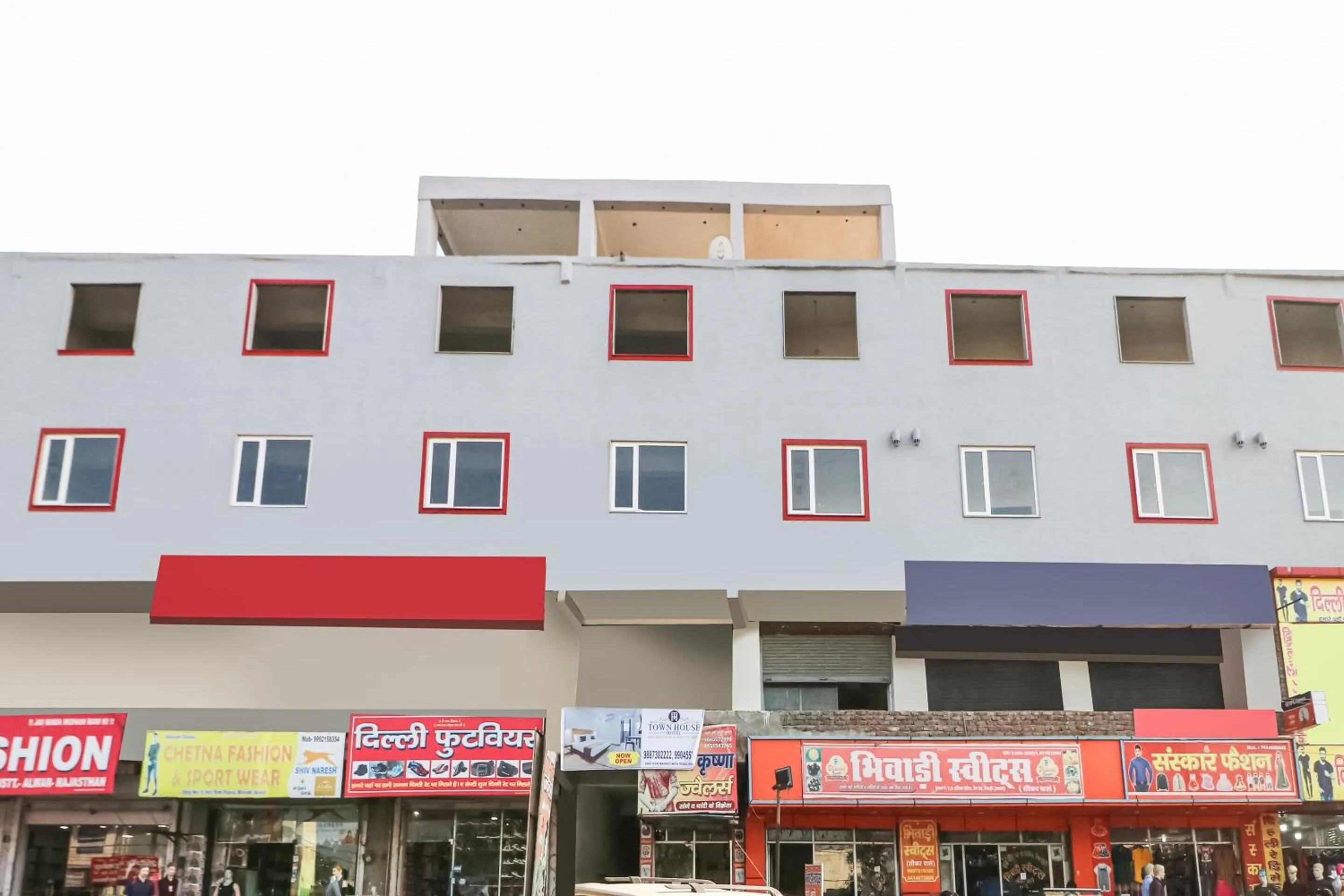 Facade/entrance in Townhall