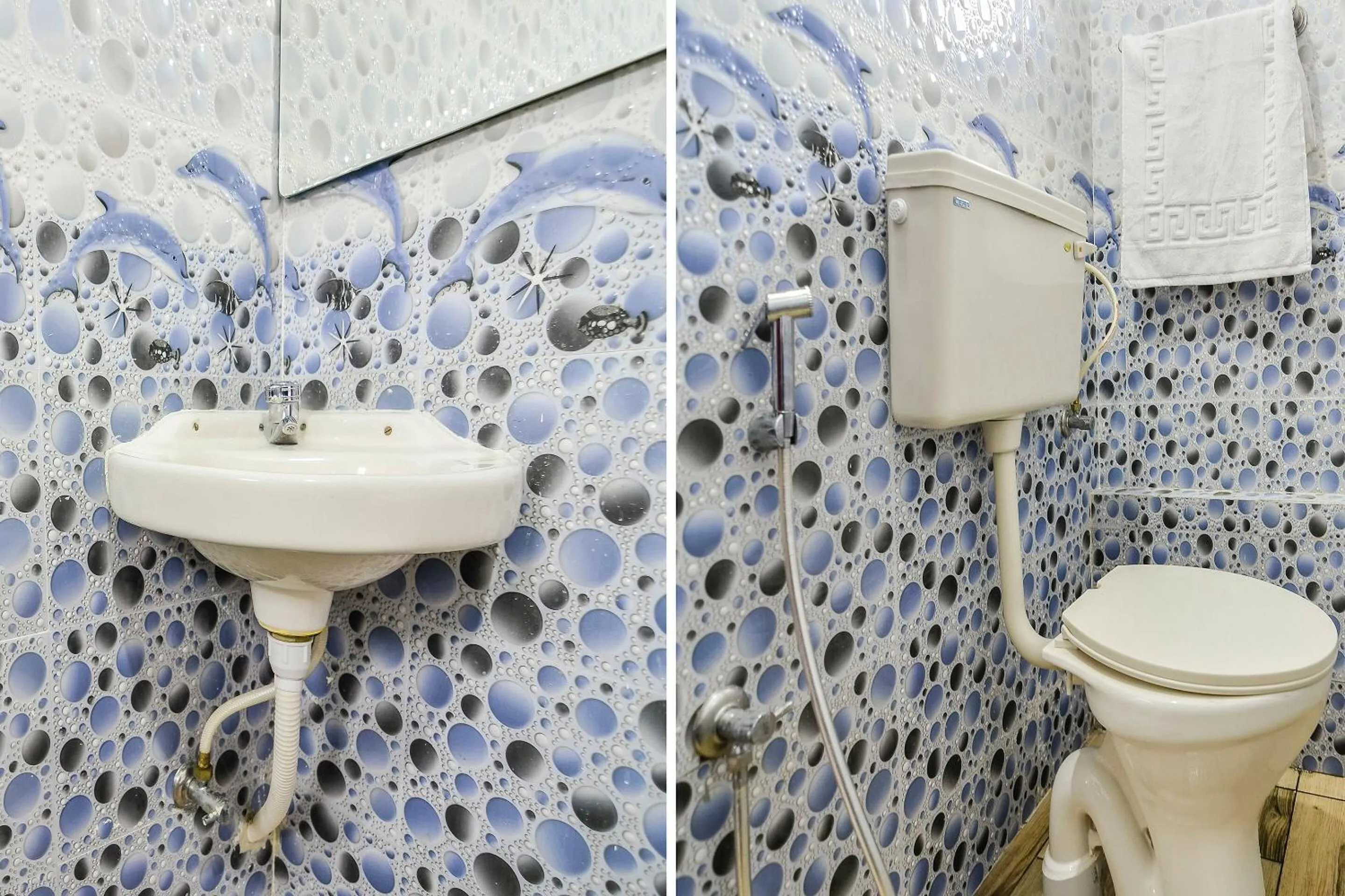 Bathroom in Hotel O Pop Tavern