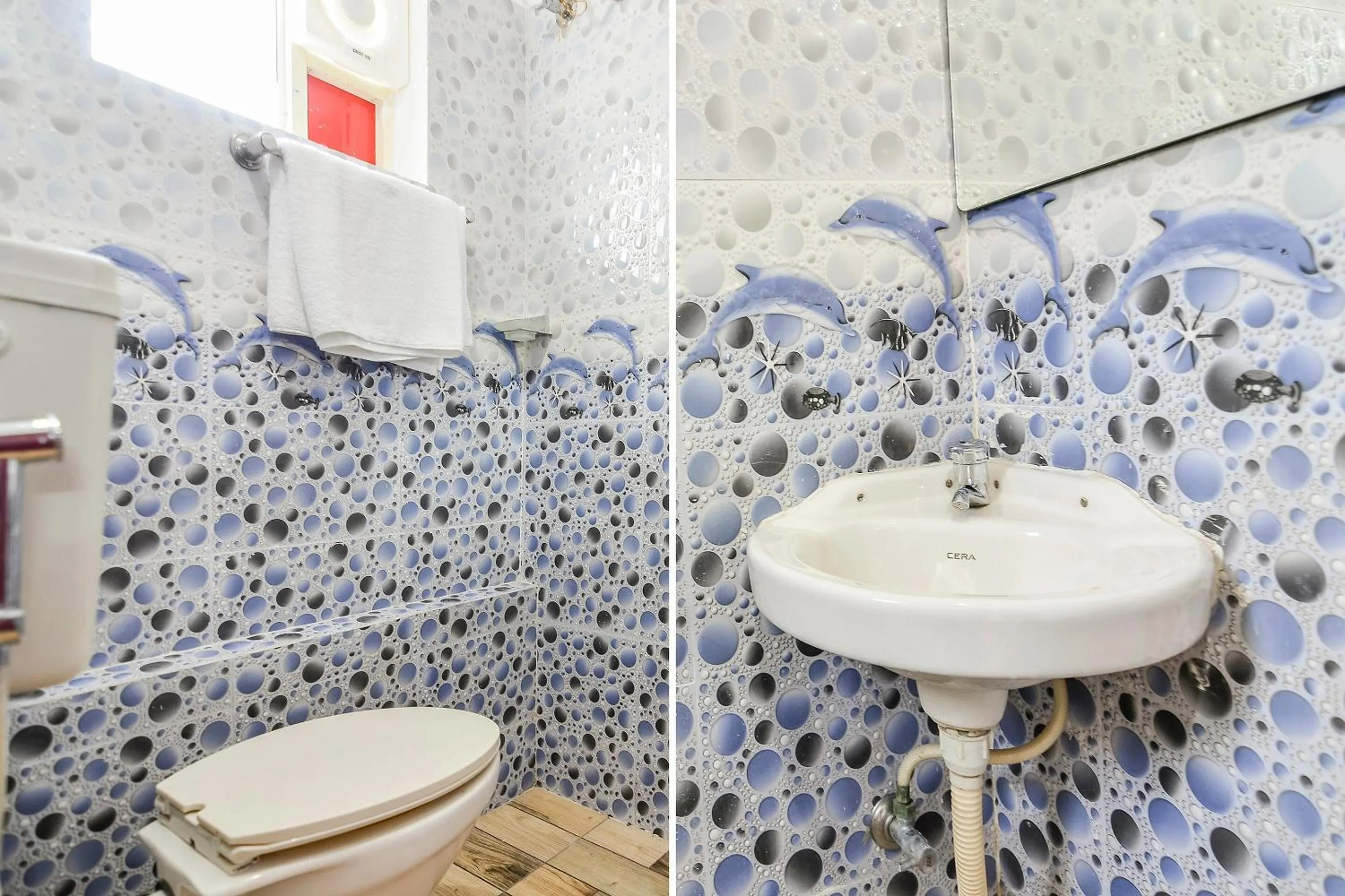 Bathroom in Hotel O Pop Tavern