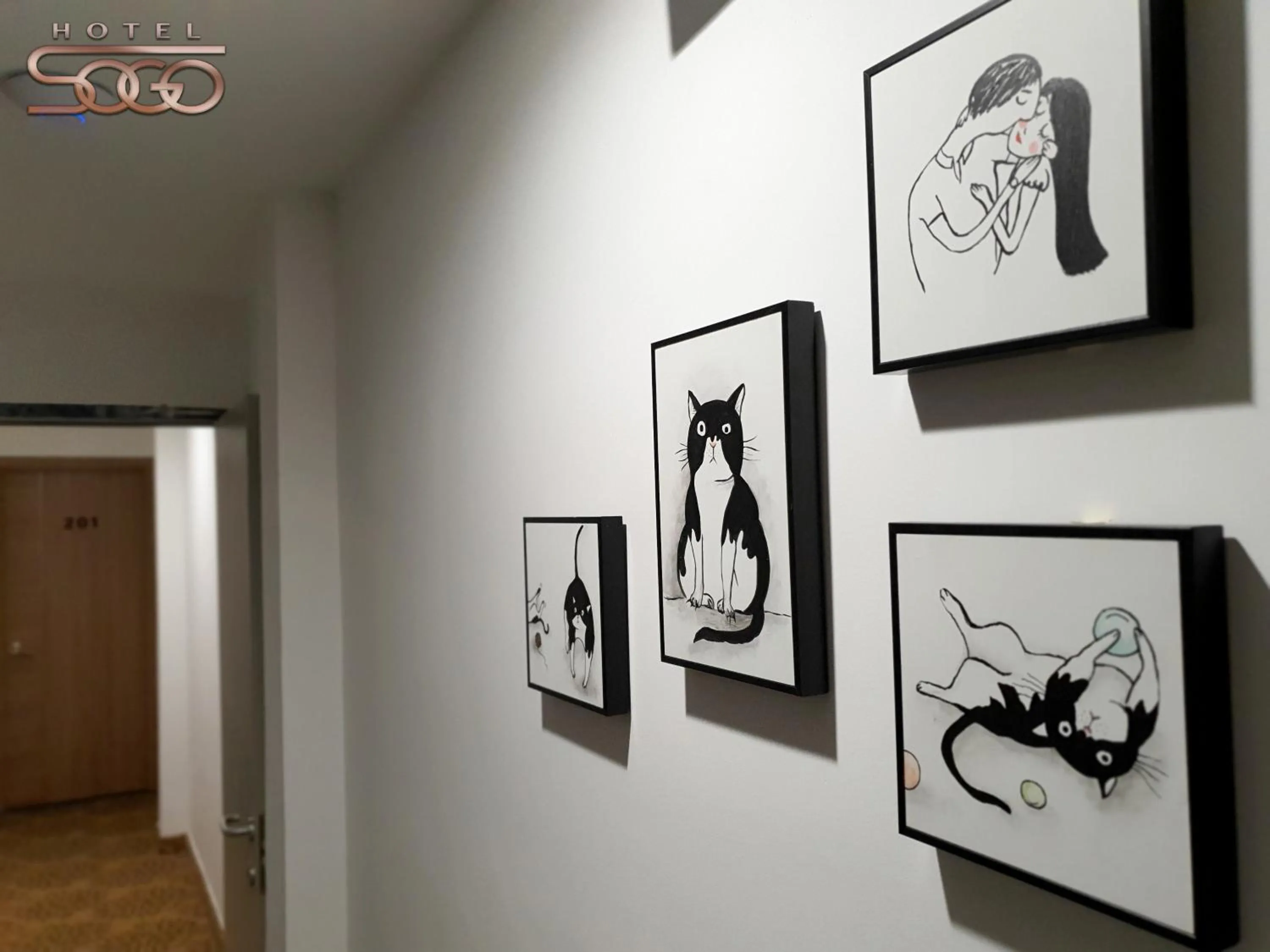 Decorative detail in Sogo Hotel Saigon