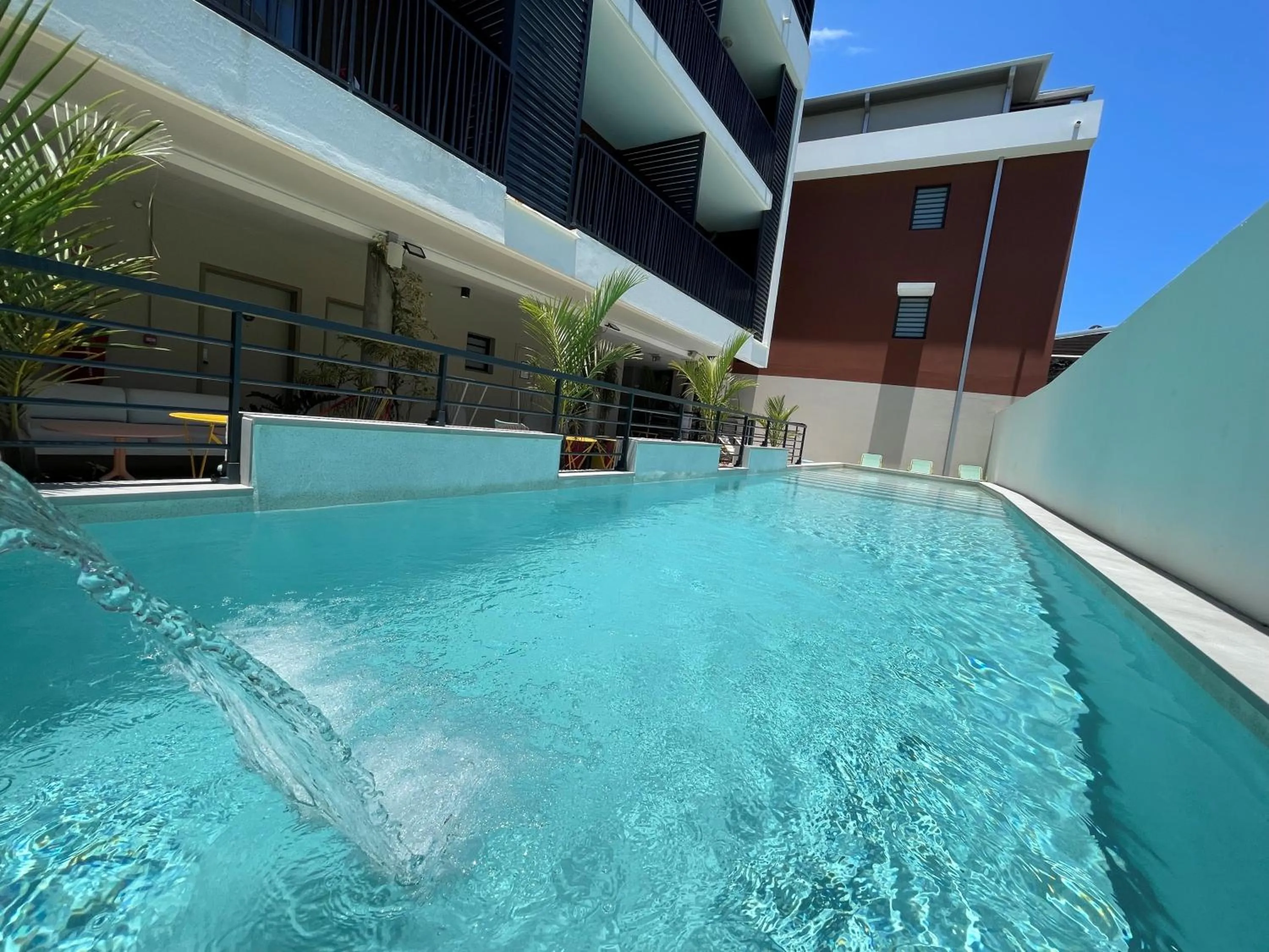 Pool view in HÔTEL LE TERRE SAINTE