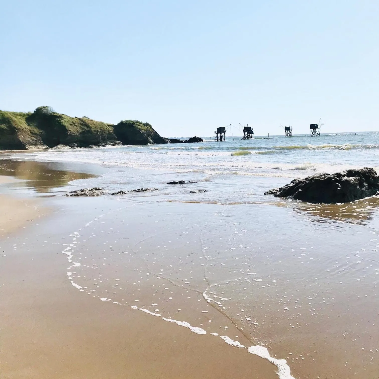 Beach in Le Mottay Guesthouse