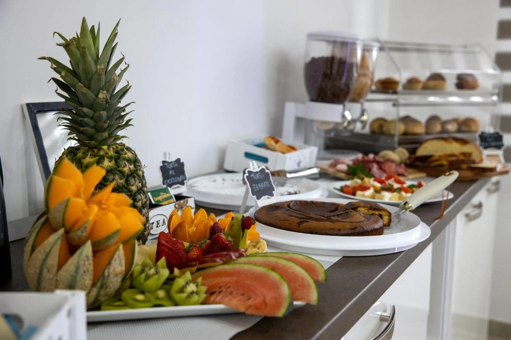 Buffet breakfast in B&B 3 Vele