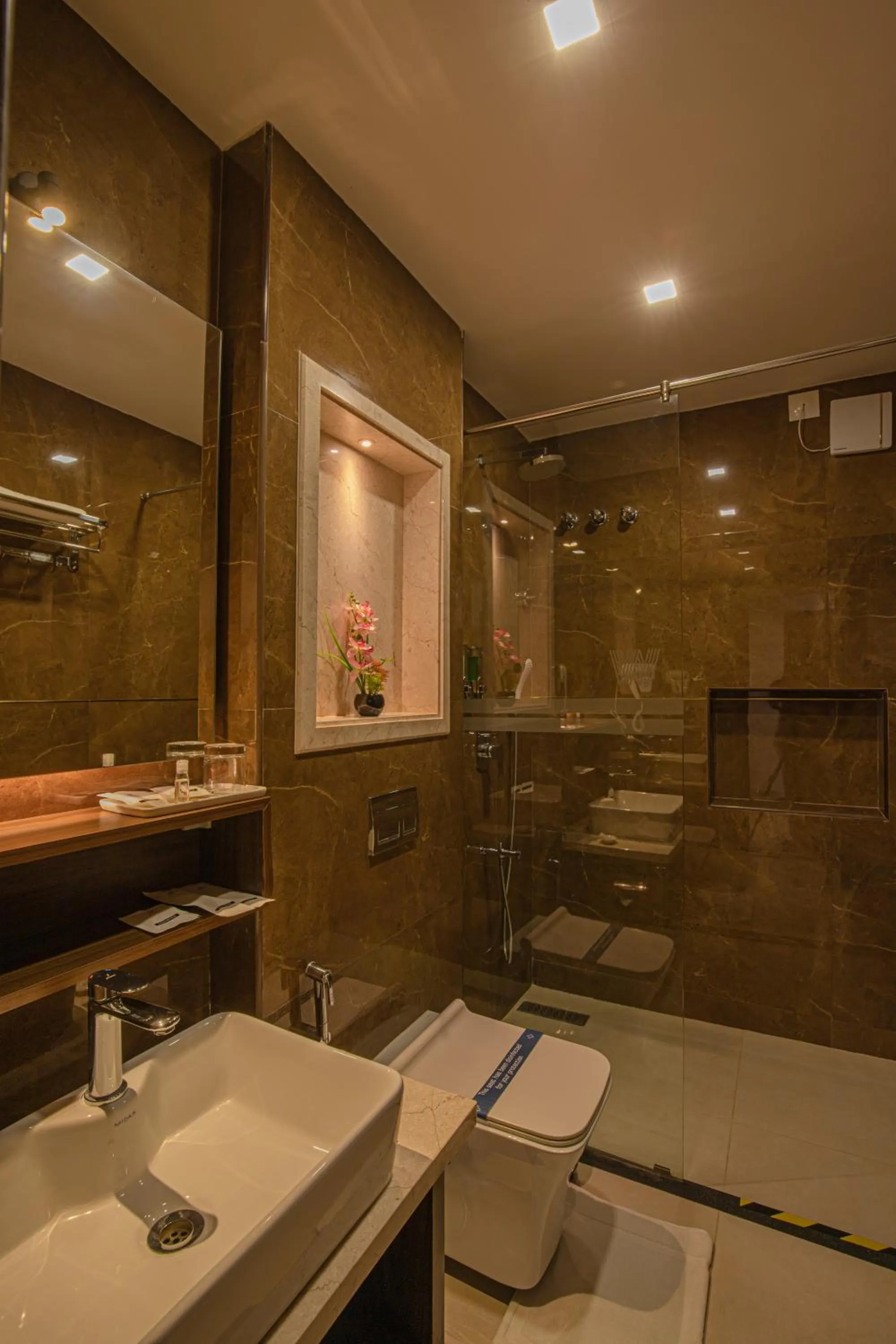 Shower in Windstone Residency