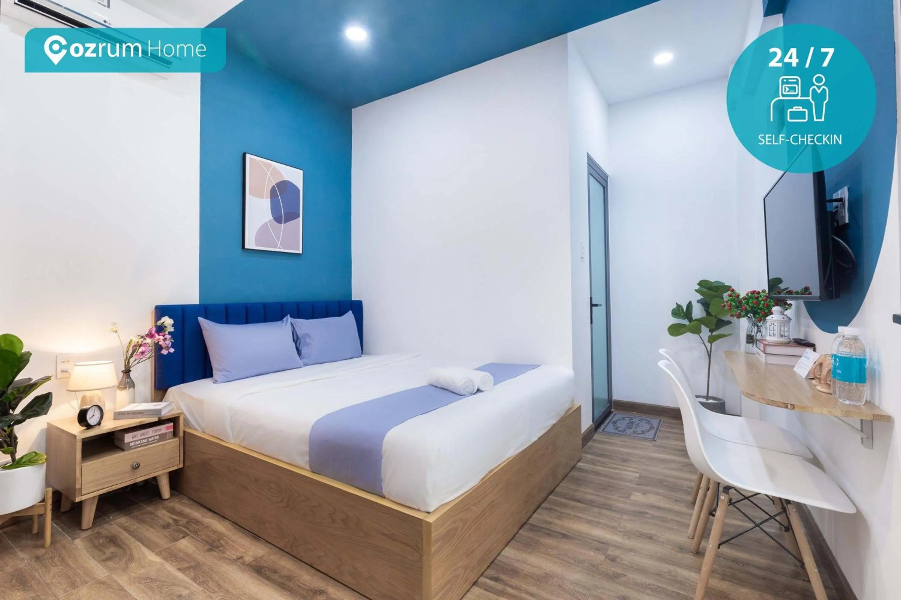 Photo of the whole room, Bed in Cozrum Homes Charming Corner 2