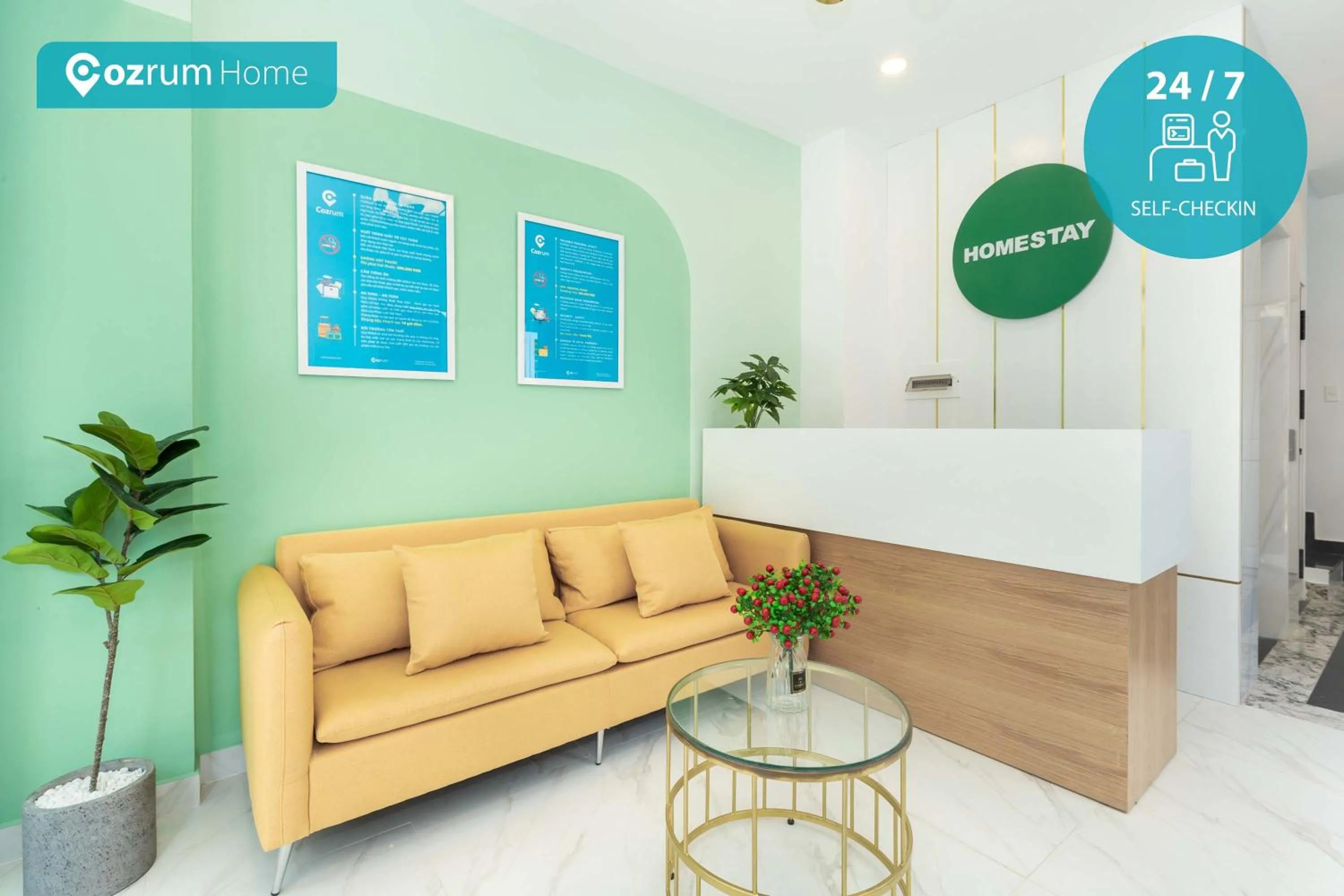 Lobby or reception in Cozrum Homes Charming Corner 2