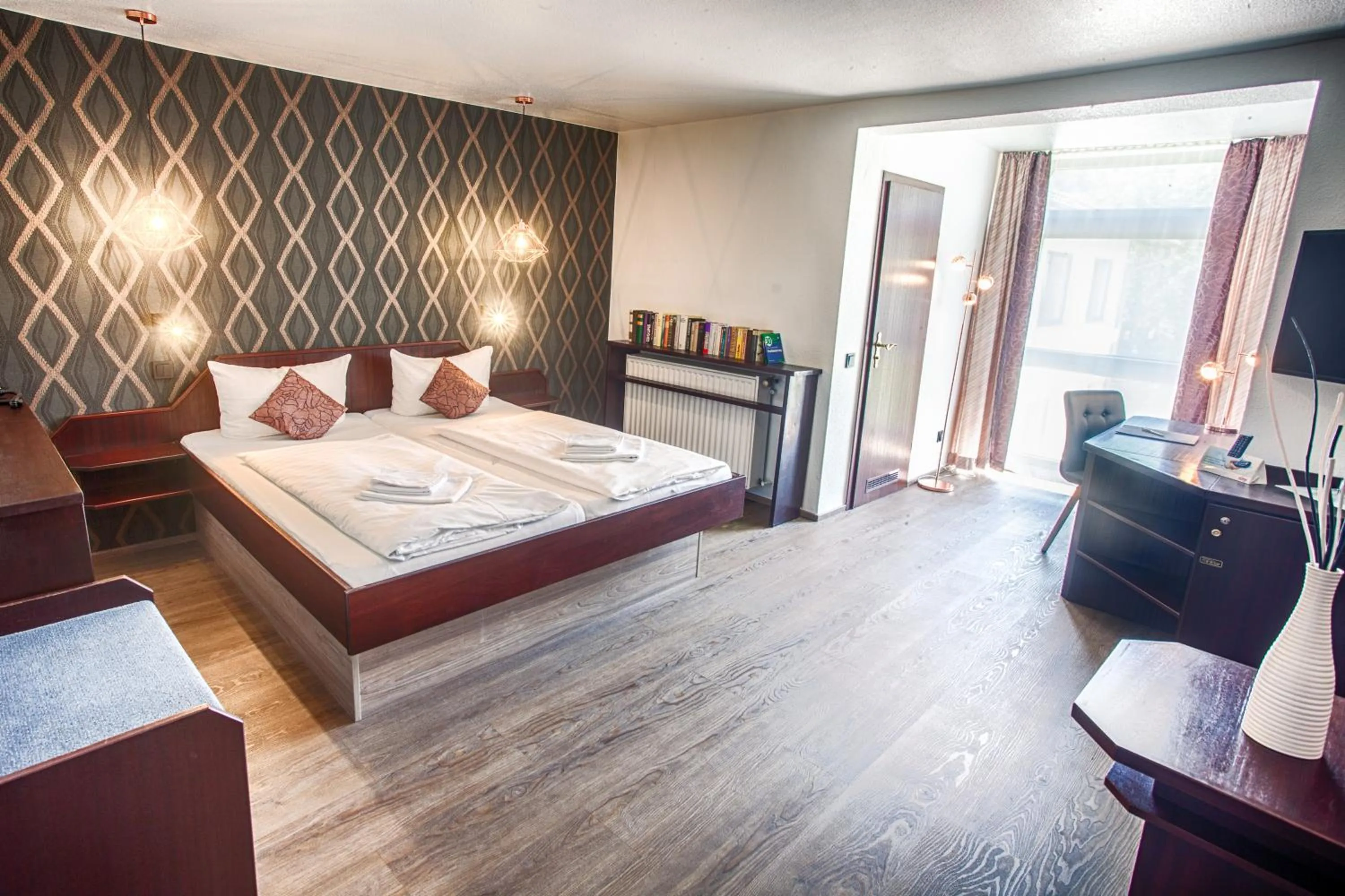 Photo of the whole room, Bed in Hotel Stümpelstal