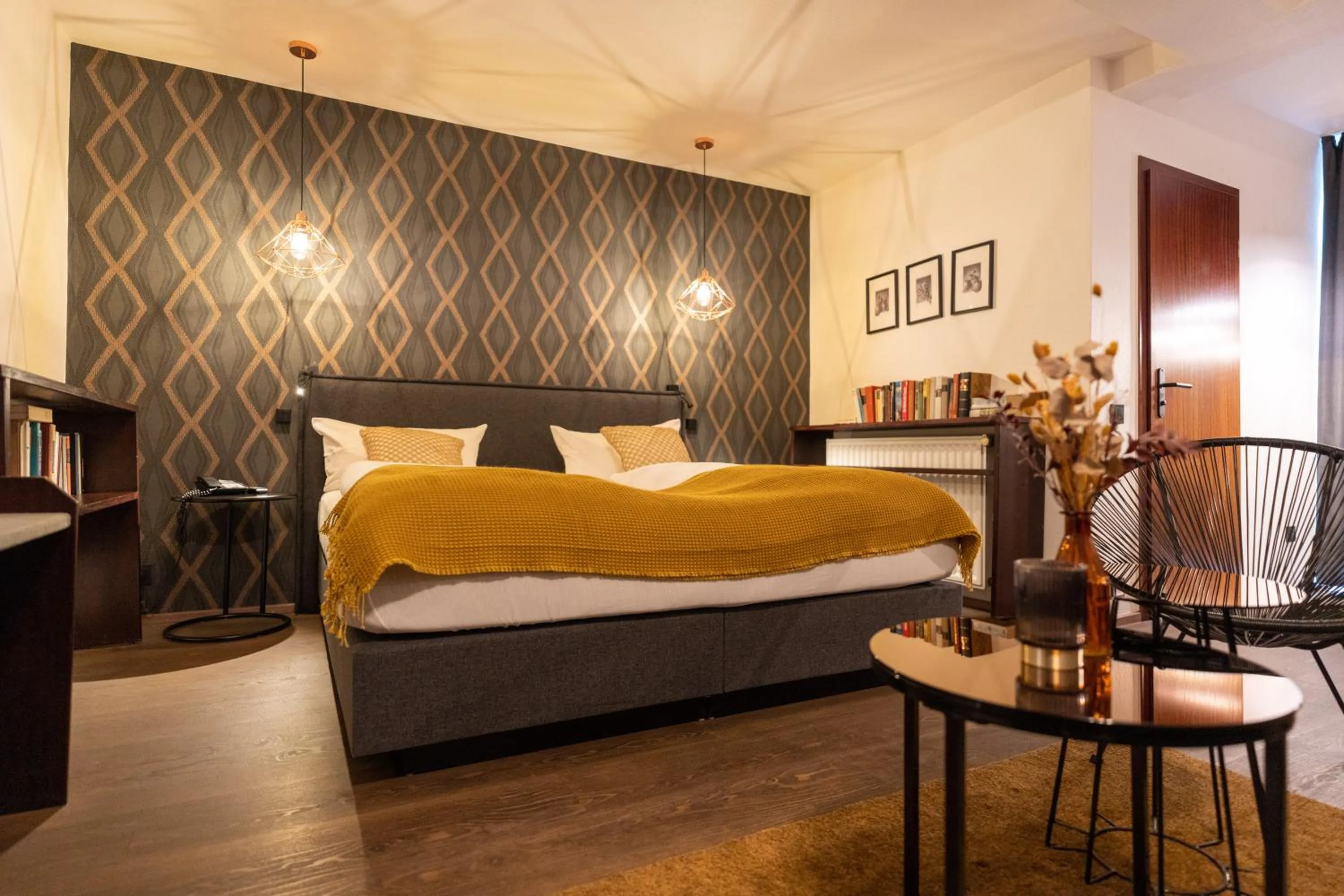 Bed in Hotel Stümpelstal