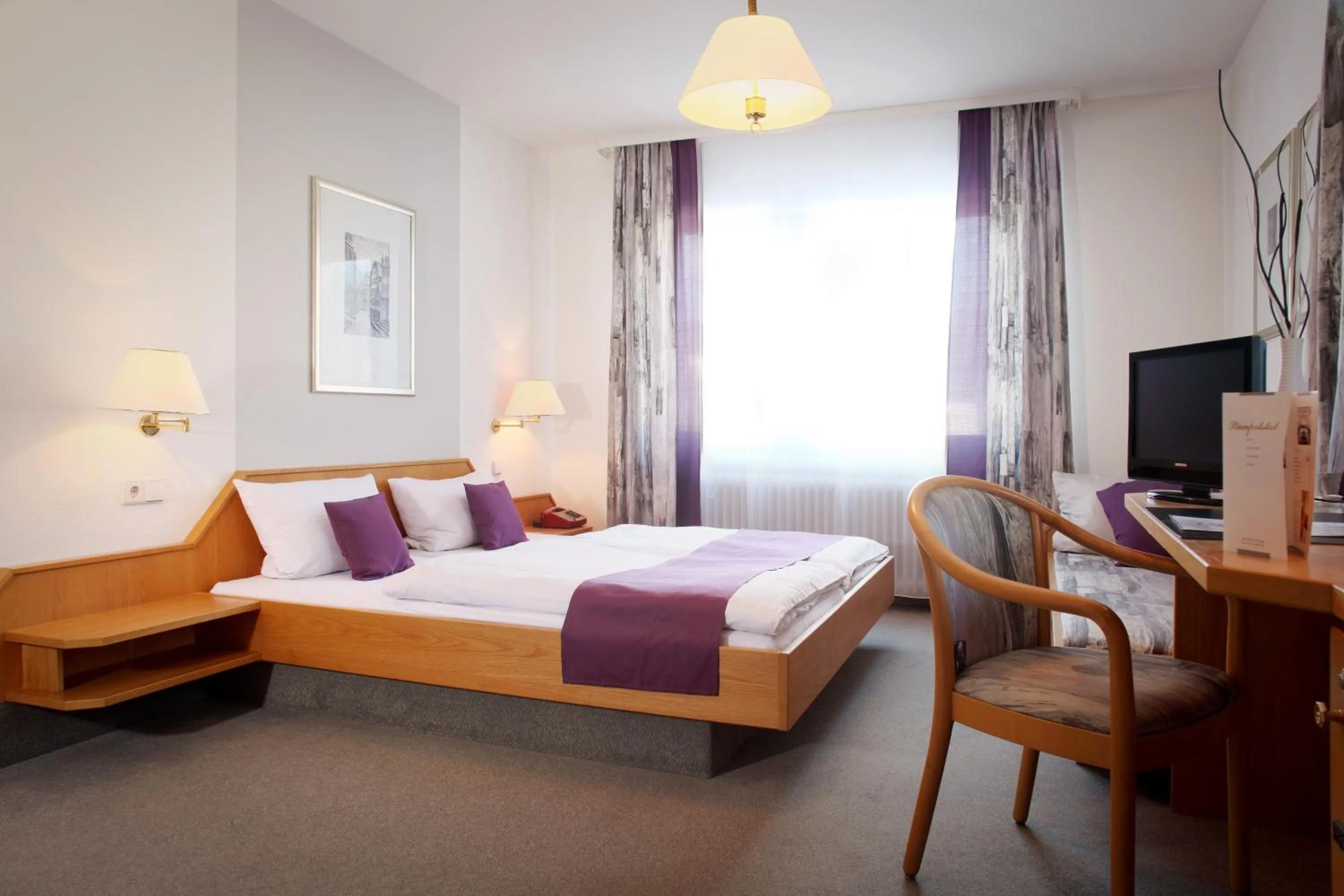 Bed in Hotel Stümpelstal