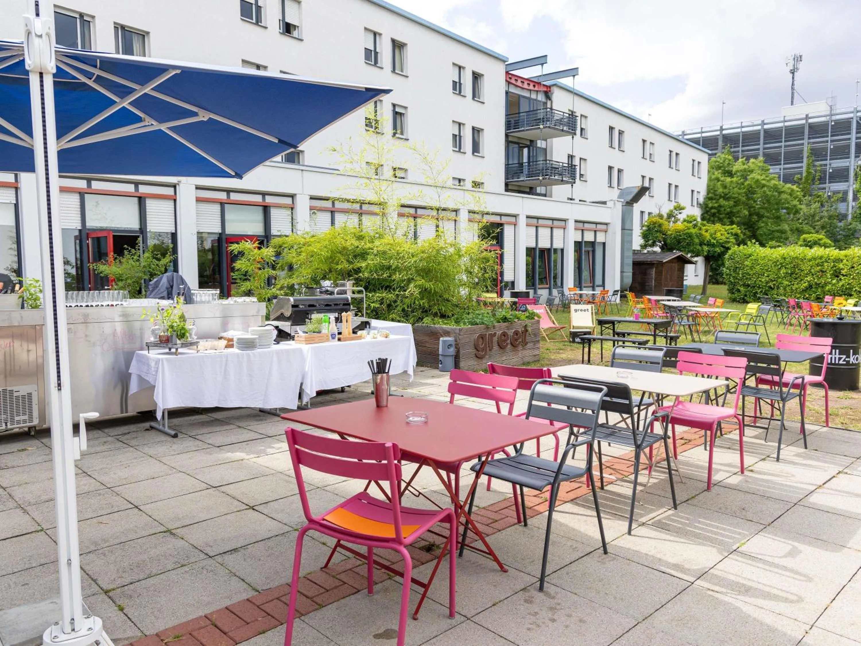 BBQ facilities in Greet hotel Darmstadt - an Accor hotel -