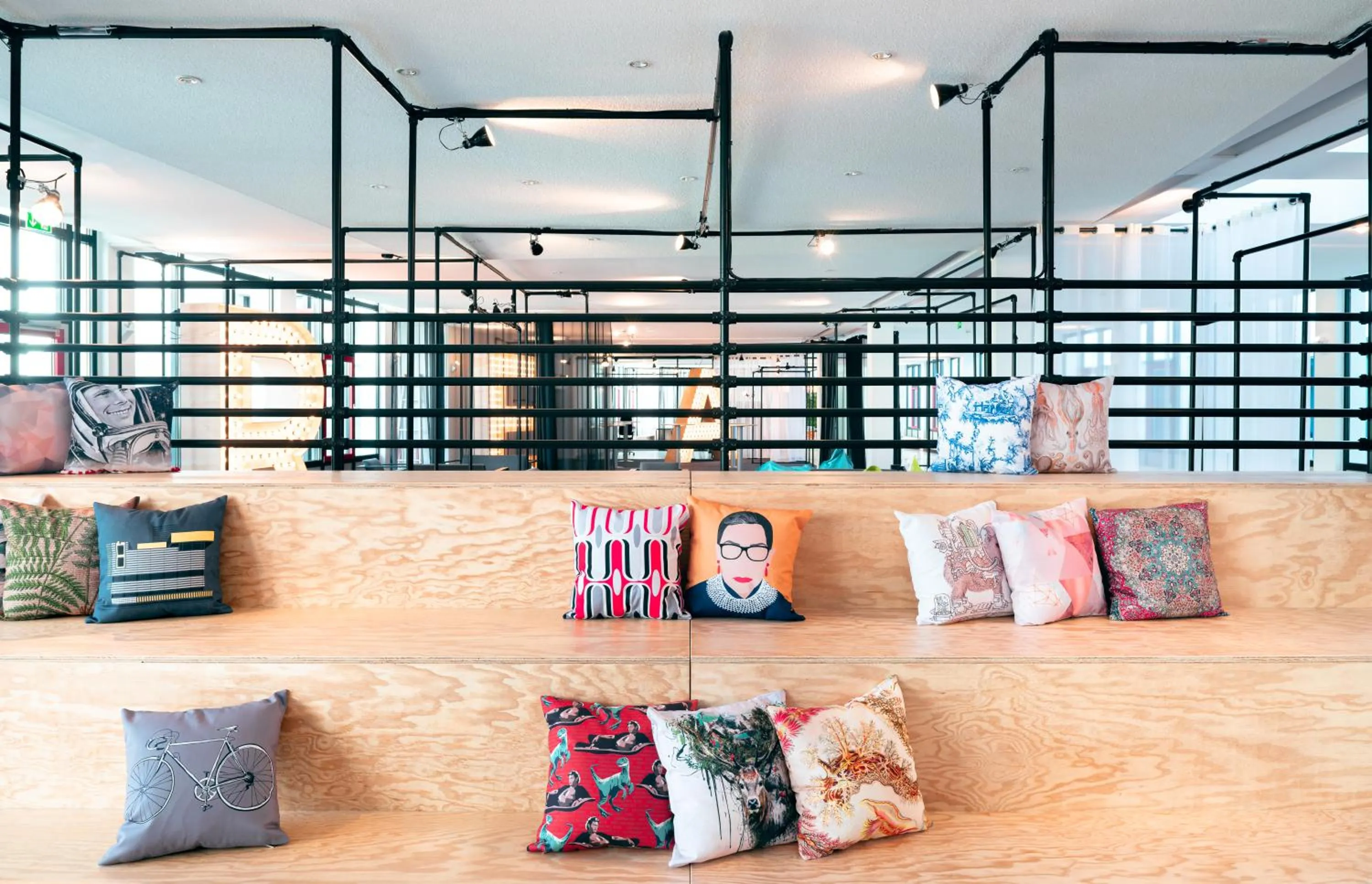 Lobby or reception in Greet hotel Darmstadt - an Accor hotel -