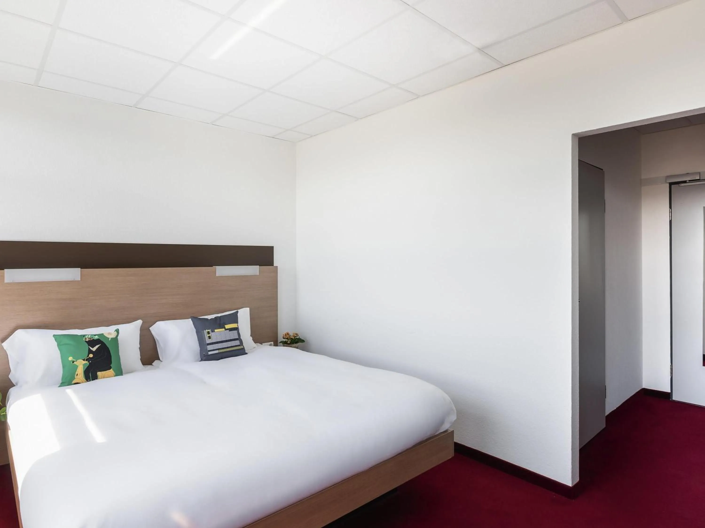 Bedroom, Bed in Greet hotel Darmstadt - an Accor hotel -