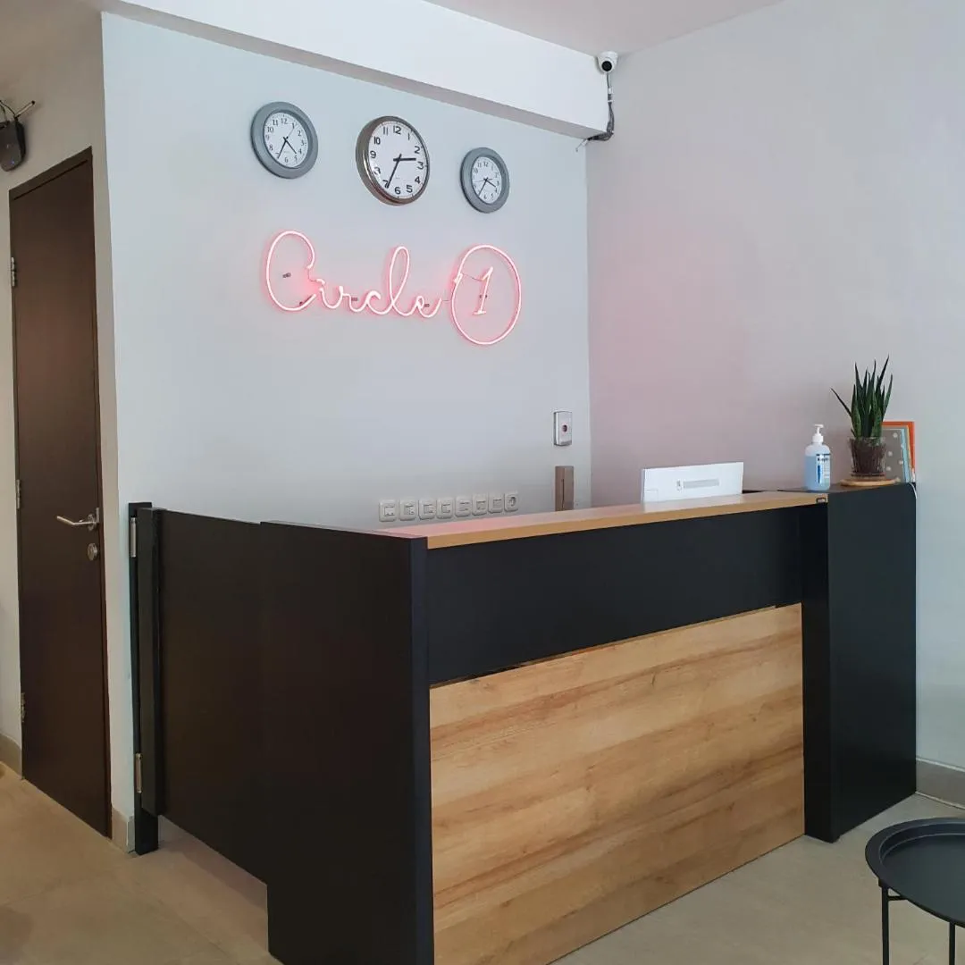 Property logo or sign in Circle One