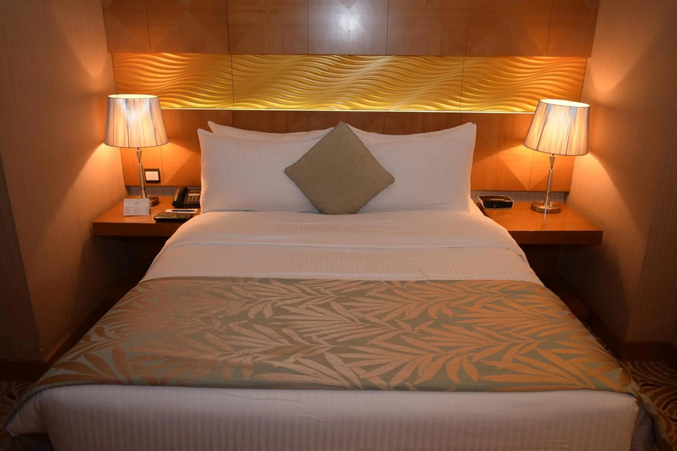 Bed in Coral Baghdad Hotel