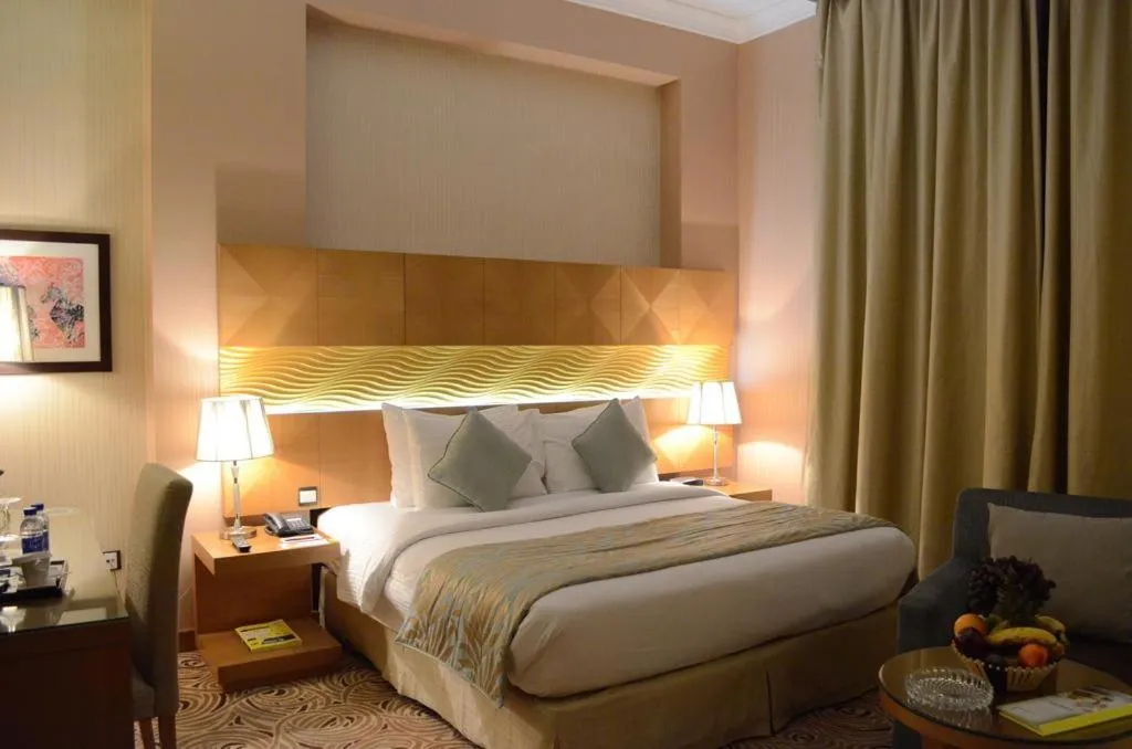 Bed in Coral Baghdad Hotel